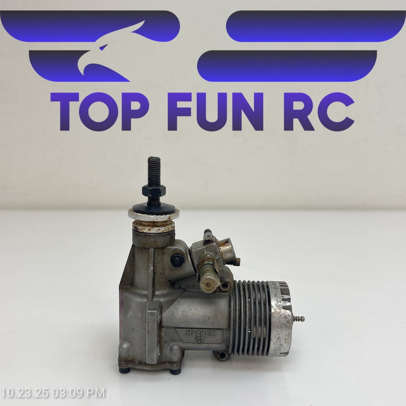 Magnum GP40 2-Stroke Nitro Airplane Engine FOR PARTS!