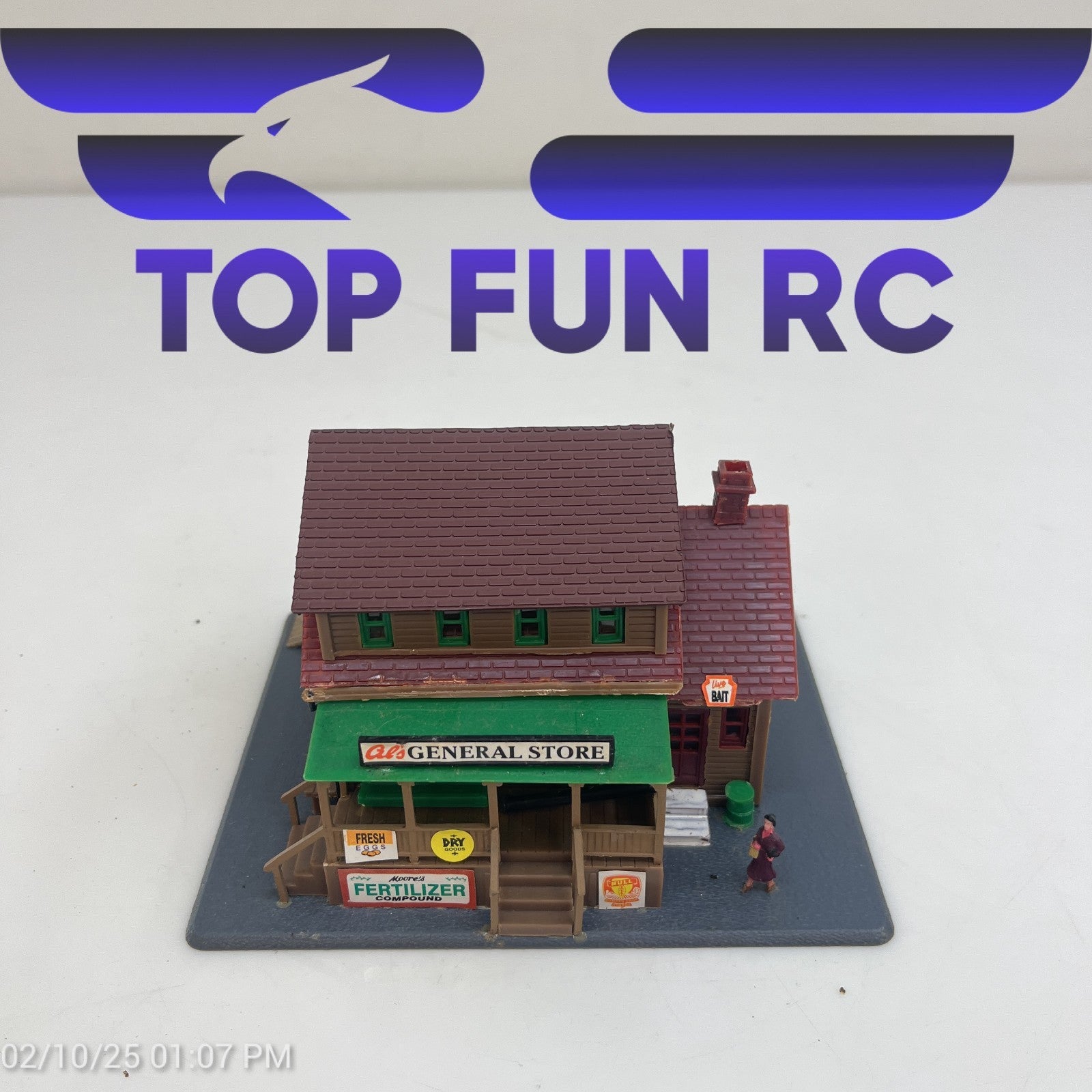 Life-Like HO-Gauge General Store Kit Assembled