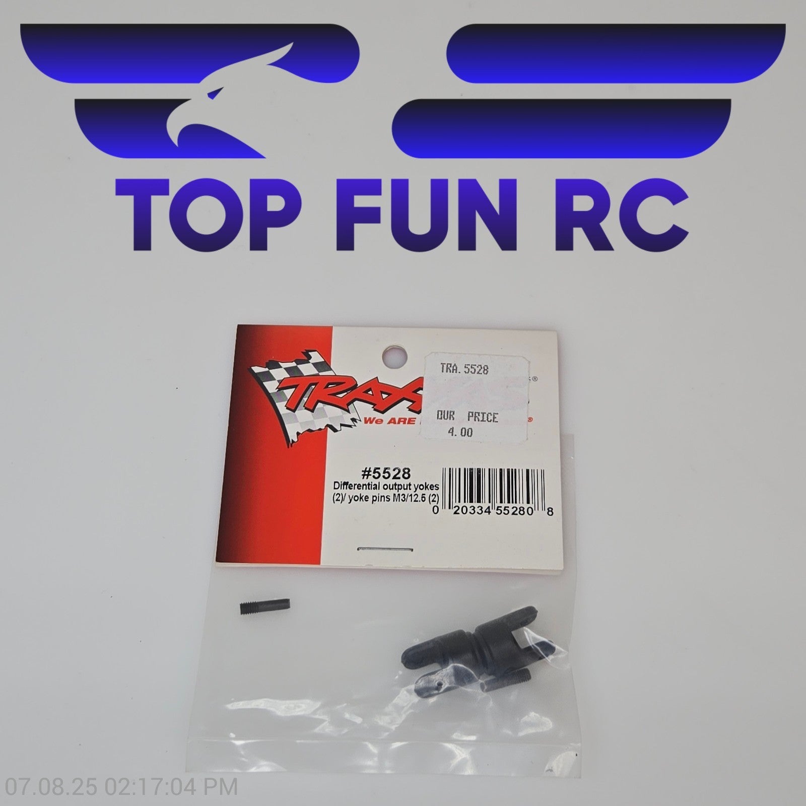 Traxxas 5528 Differential Output Yokes (2) Yoke Pins For Jato 3.3