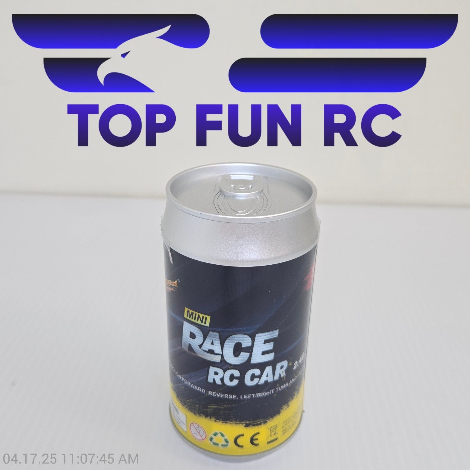 Mini RC Car w/ Can Box Power Induction Fourway Remote Control APP Dual Mode