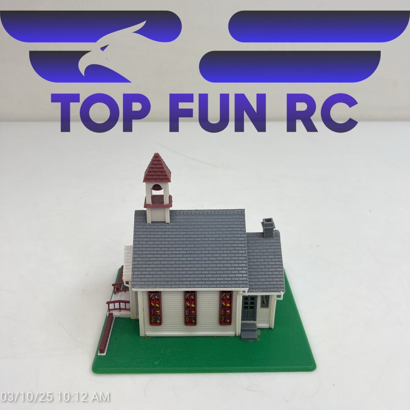 ROC HO-Gauge Church Model For Layout Trains
