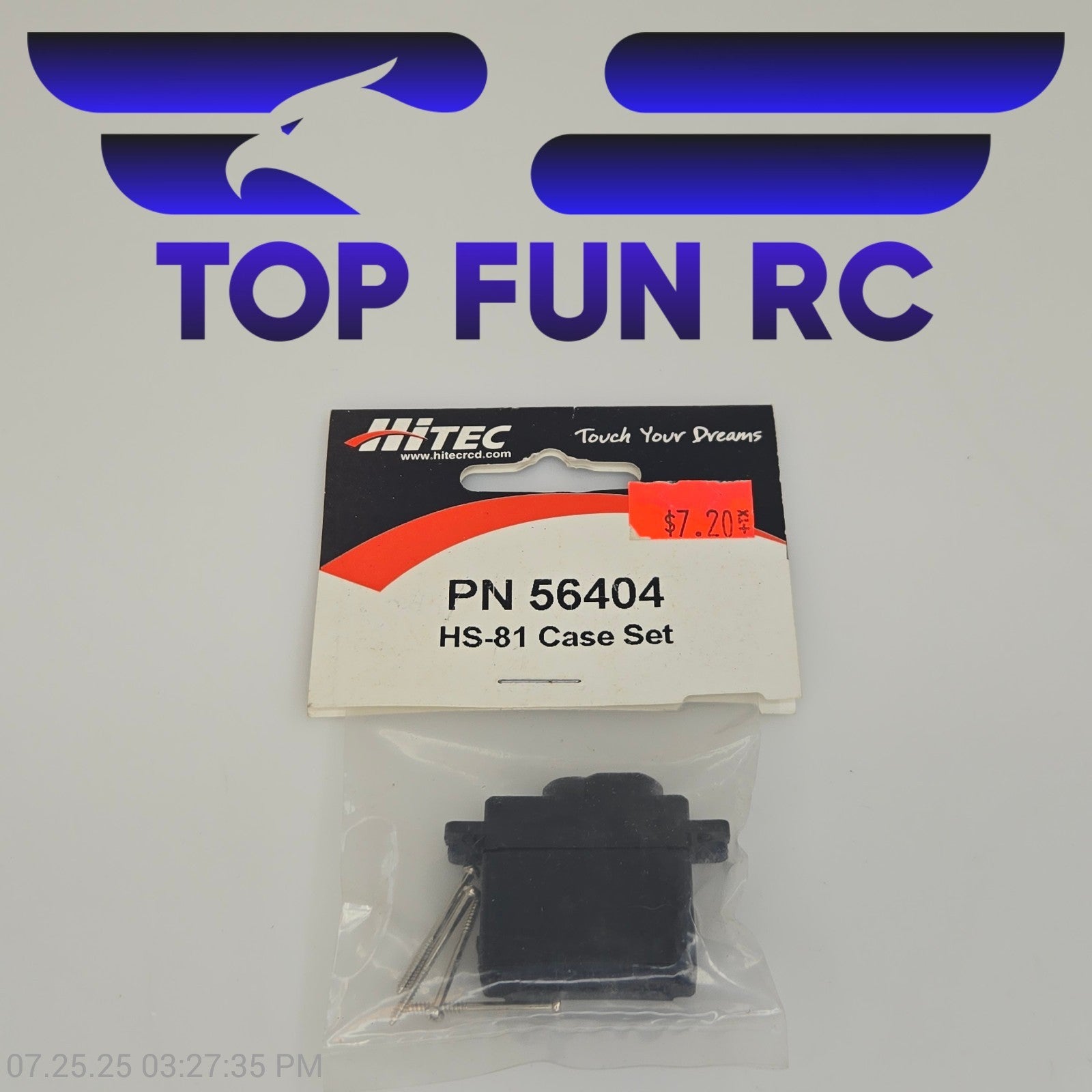 Hitec PN 56404 Case Set For HS-81 Servo