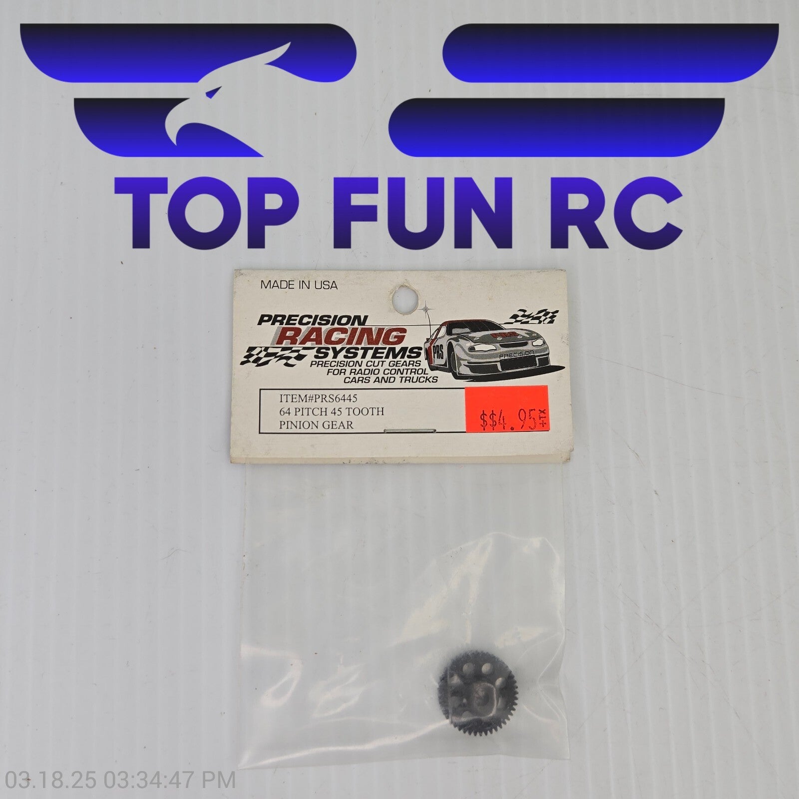 Precision Racing PRS6445-64 Pitch, 45 Tooth Pinion Gear