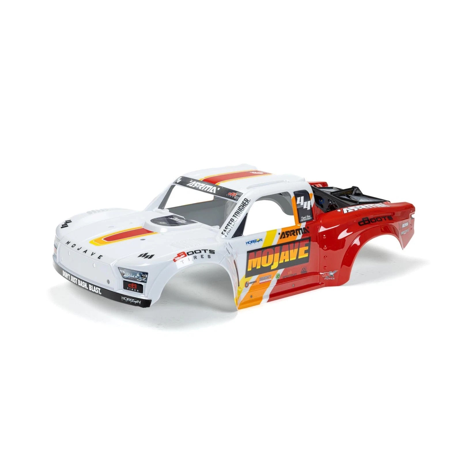 Arrma ARA406165 Mojave 4S Painted Decalled (Red/Orange)