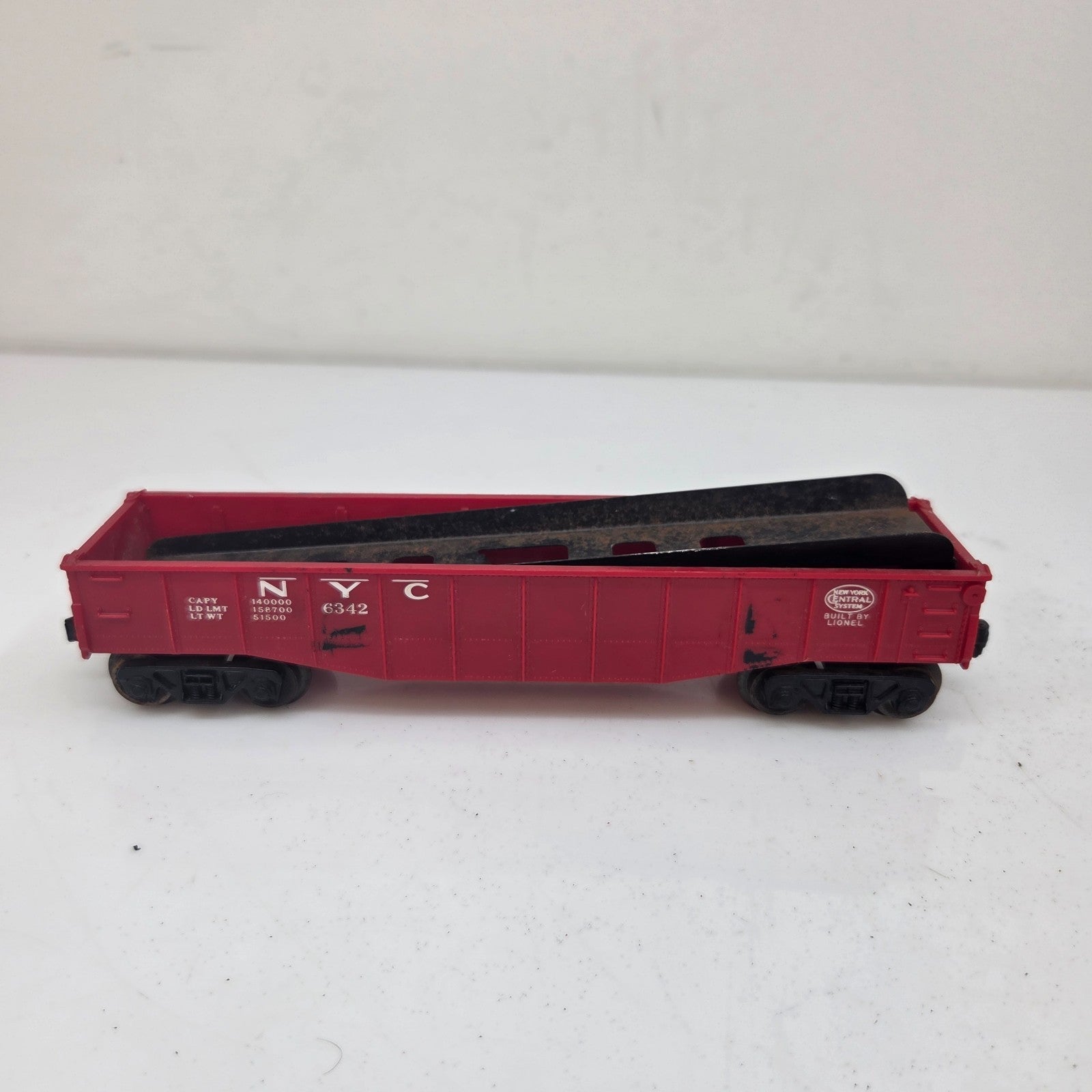 Lionel O-Gauge 6342 New York Central Gondola Car