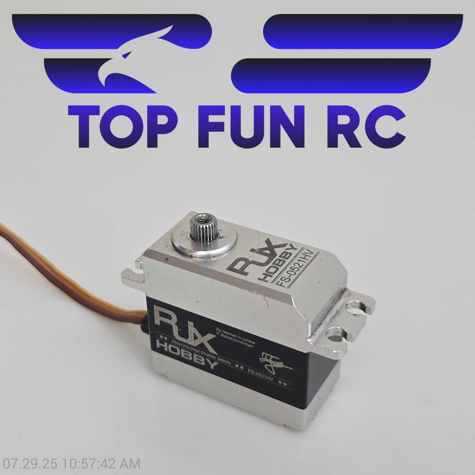 RJX Hobby FS-0521 HV High Voltage Digital Servo For 3D Helicopters