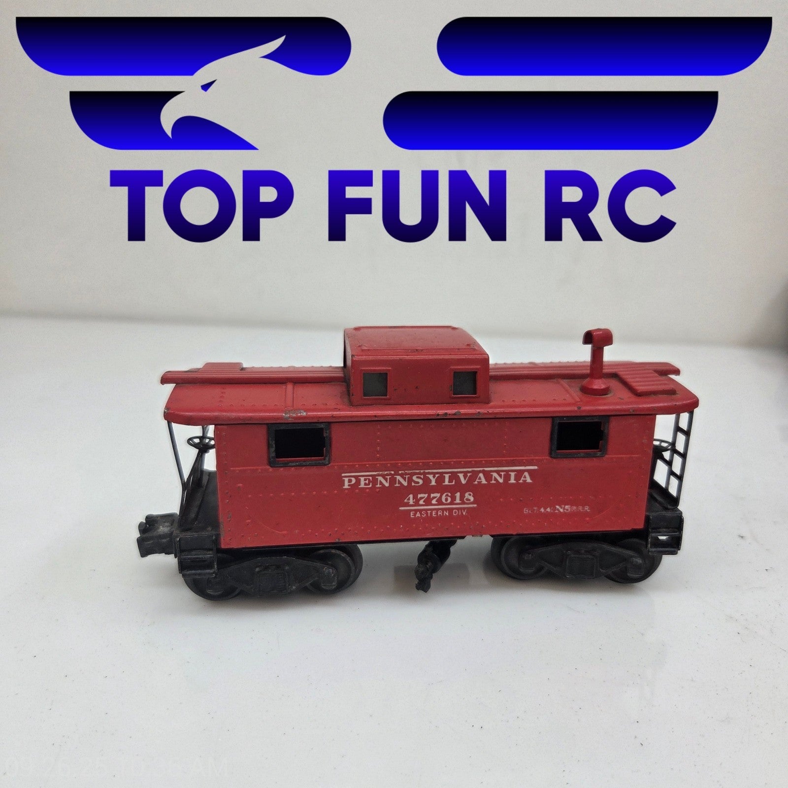 Lionel O-Gauge Caboose 2457 Pennsylvania 477618 Toy Model Train Car