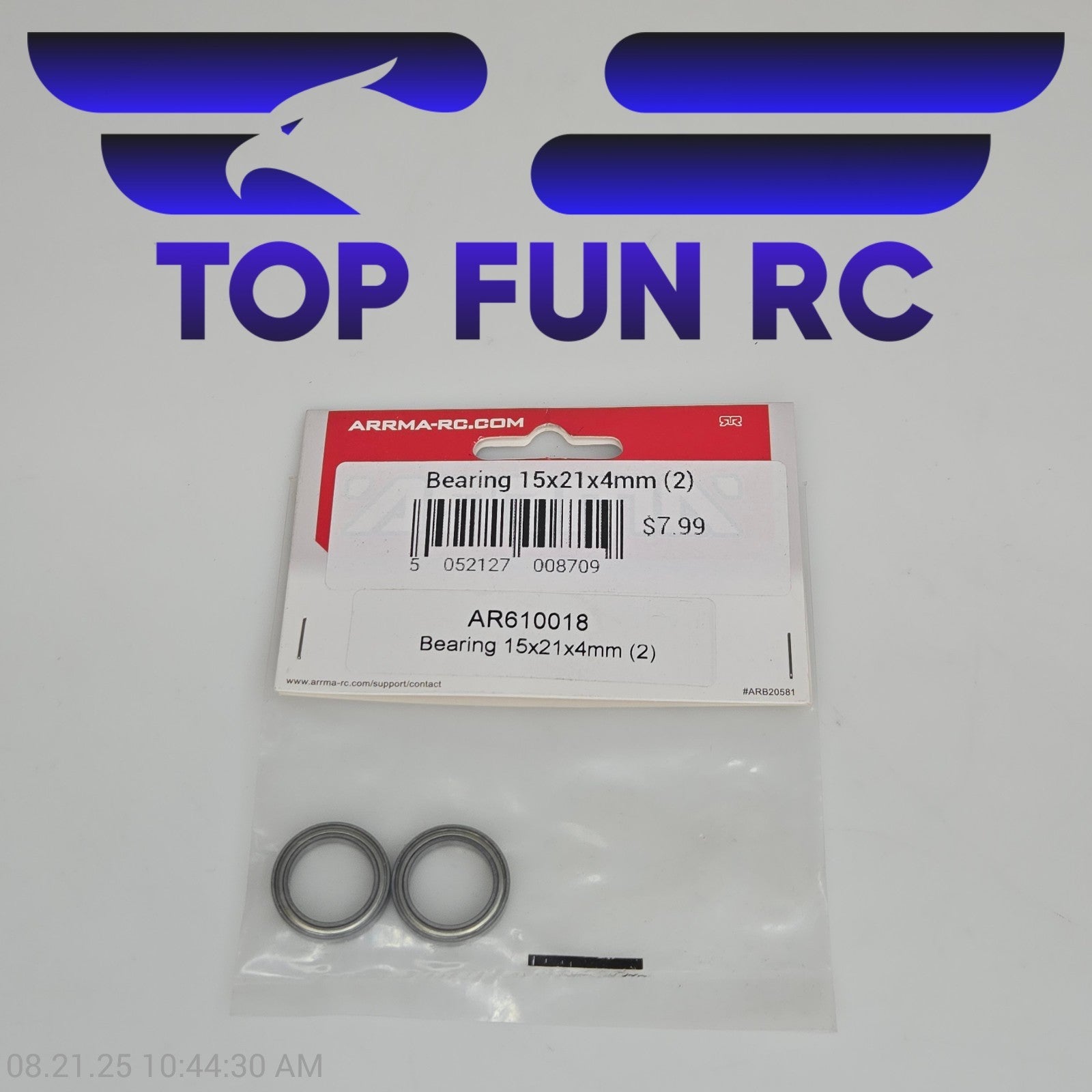 Arrma AR610018 Bearing 15x21x4mm (2)