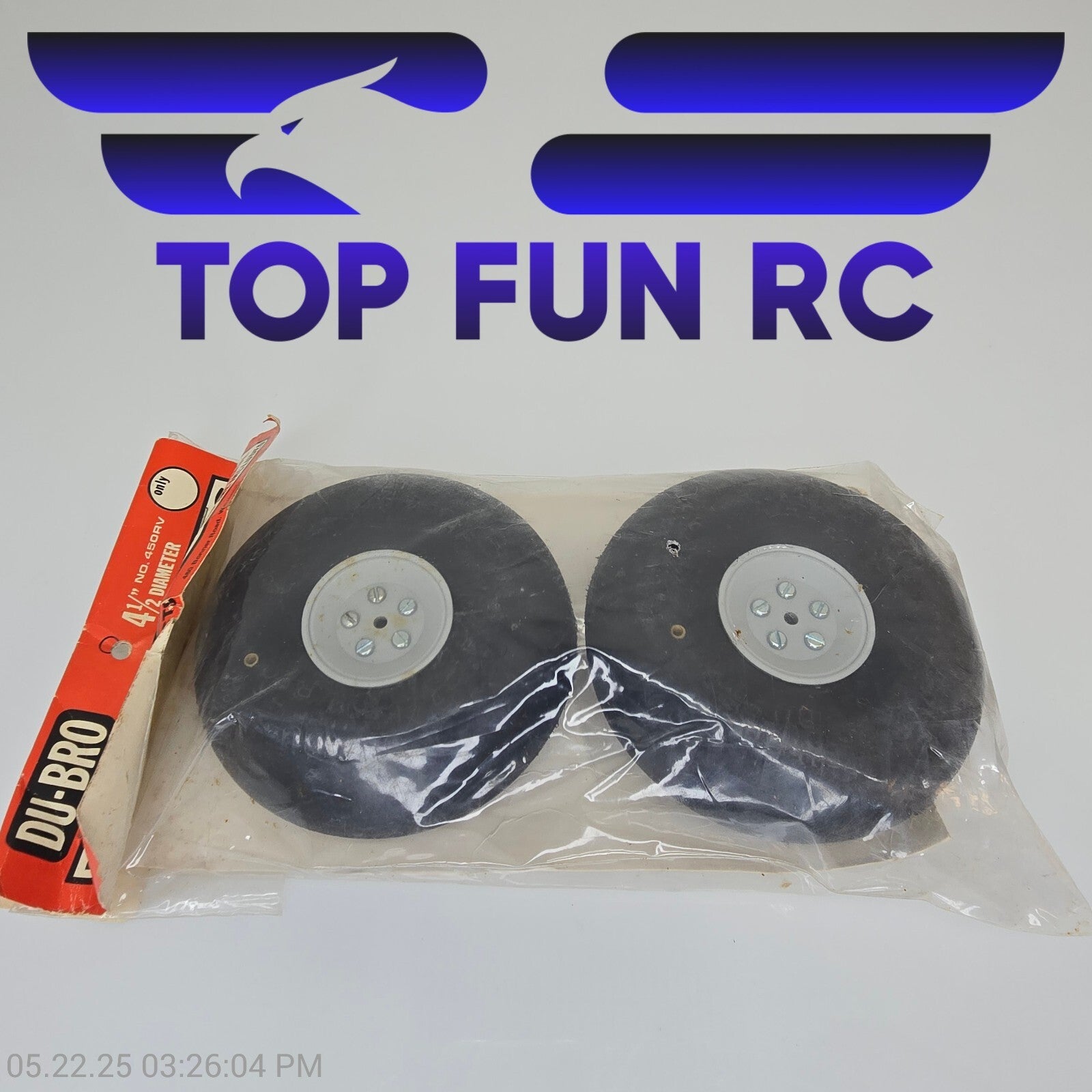 Du-Bro RC 450RV 4 1/2 Inch Diameter