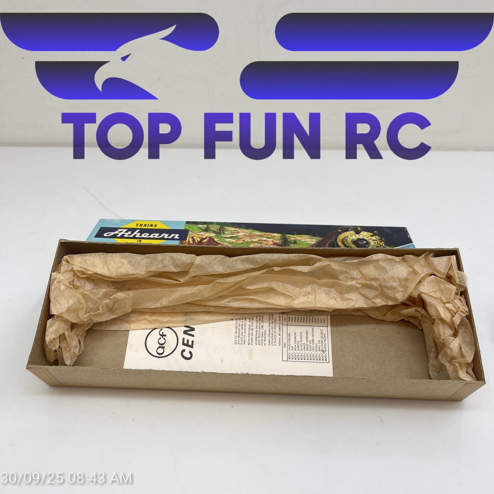 Athearn HO-Gauge 1915 ATSF ACF Center Flow Hopper