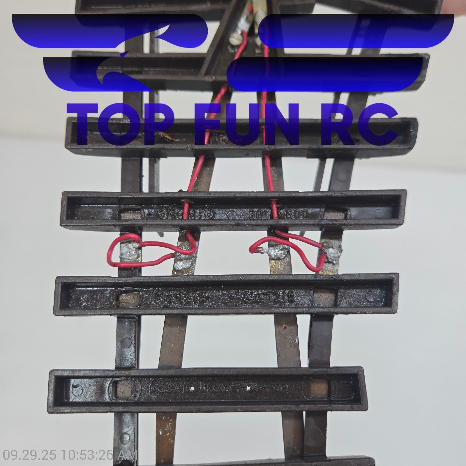 LGB 1215 30 Degree G Scale Left Turn Electric Switch Track (1 Pc) West Germany