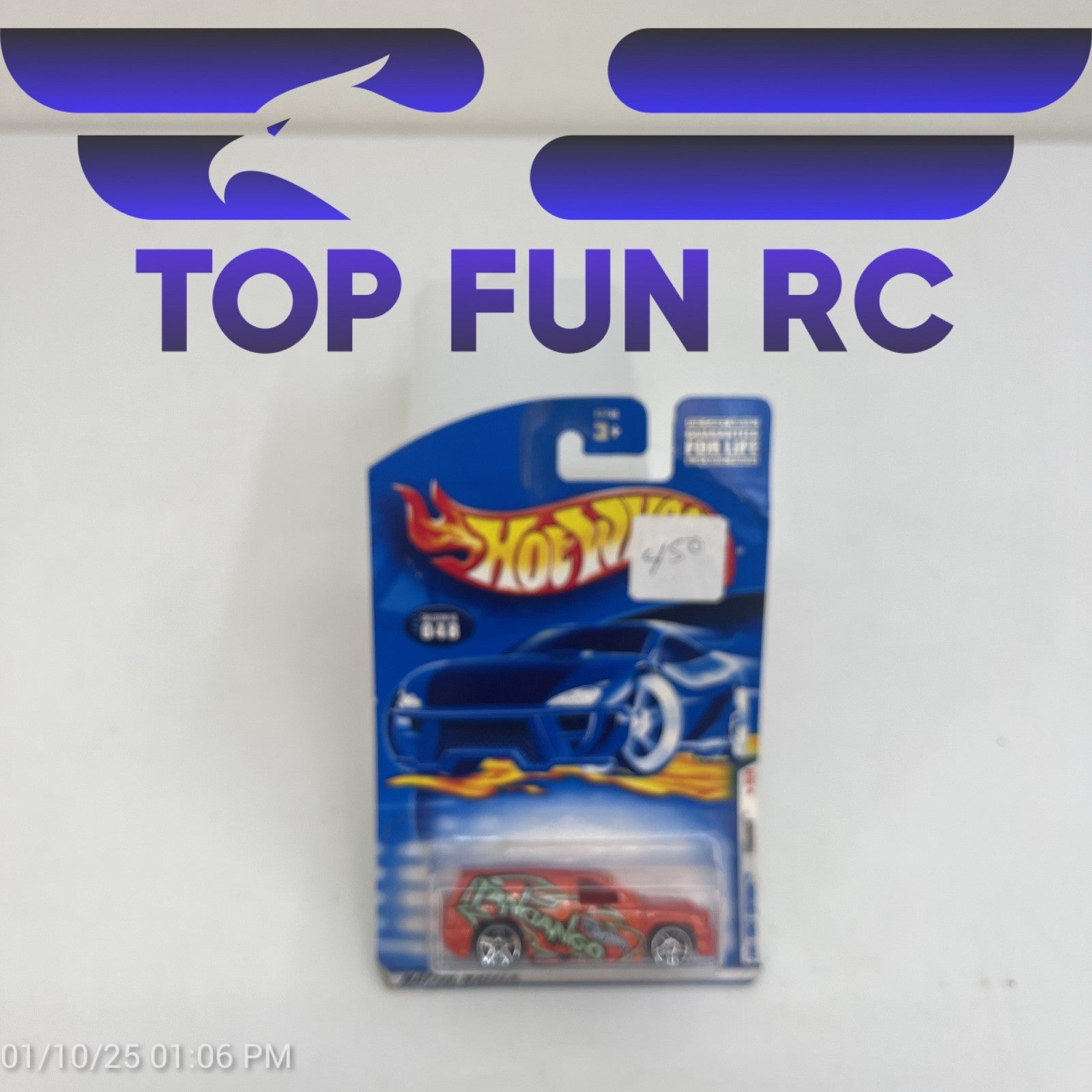 Hot Wheels 2001 Fandango 1/64 Scale