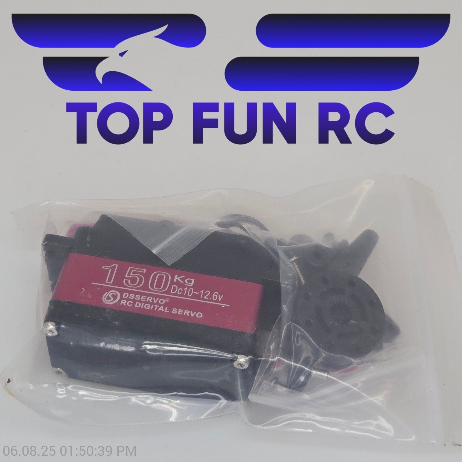 DSServo 150Kg DC-10-12.6V Digital Servo, Metal Gear
