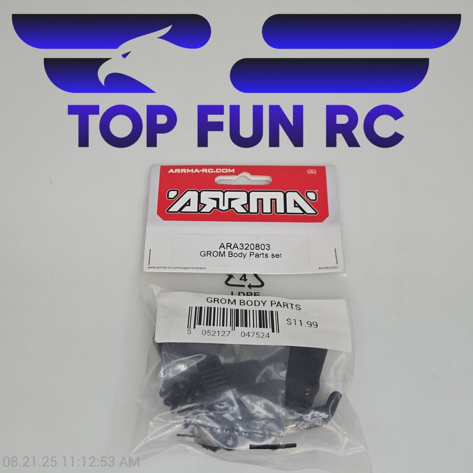 Arrma ARA320803 Grom Body Parts Set