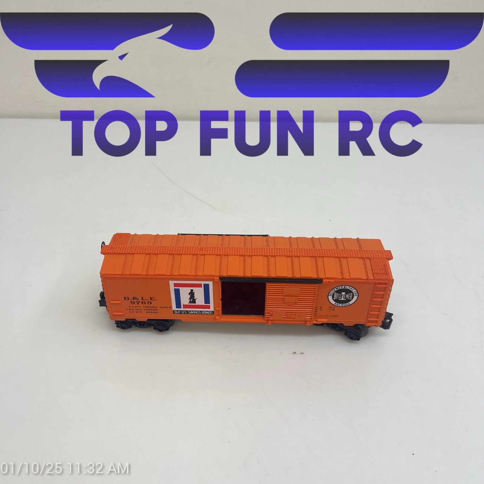 Lionel O-Gauge 6-9769 Bessimer & Lake Erie Box Car