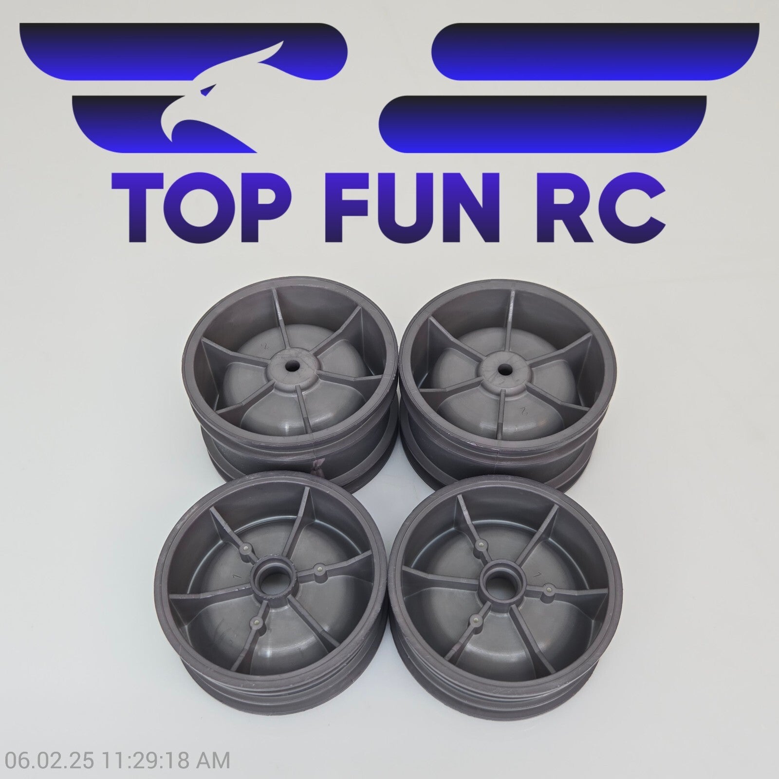 RC Wheels 2x2" For 1/10th Scale