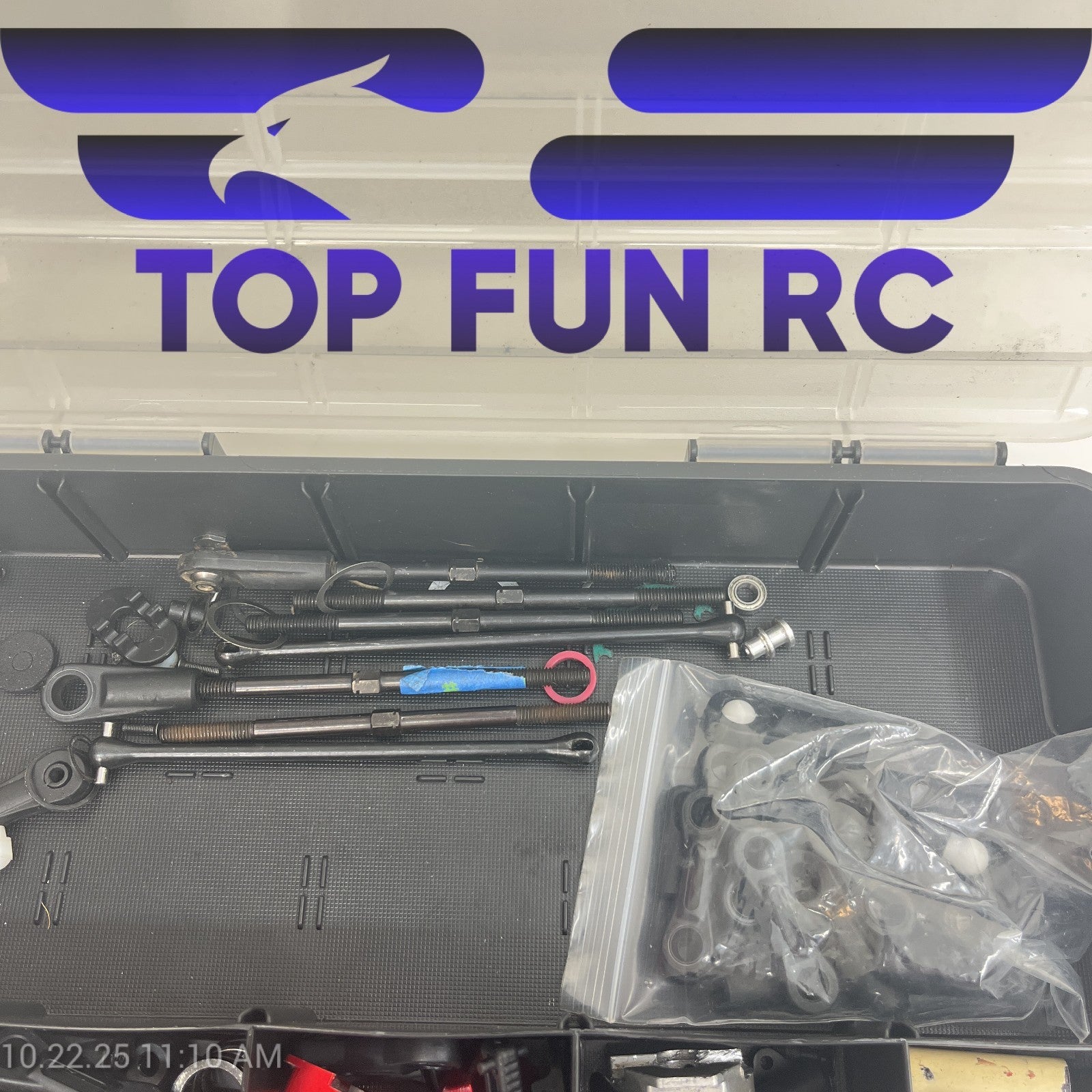 RC Assorted Parts Driveshaft, Gear Covers, Shaft Mounts & Various Steering Parts