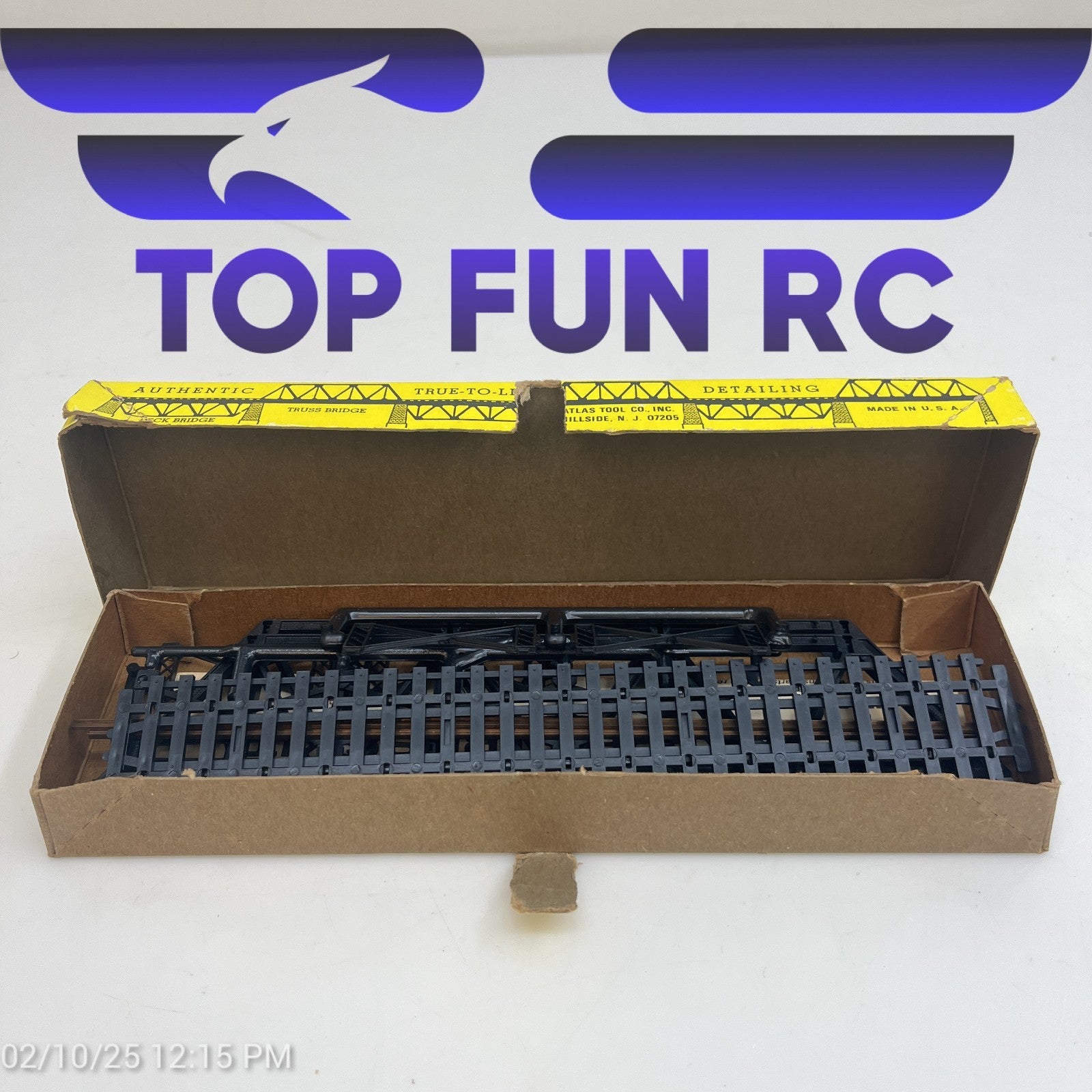 Atlas HO-Gauge #84 Deck Bridge Kit