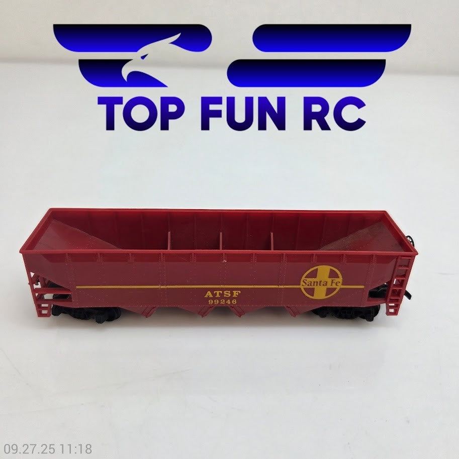 AHM HO Scale Santa-Fe ATSF 99246 Hopper Car No Load