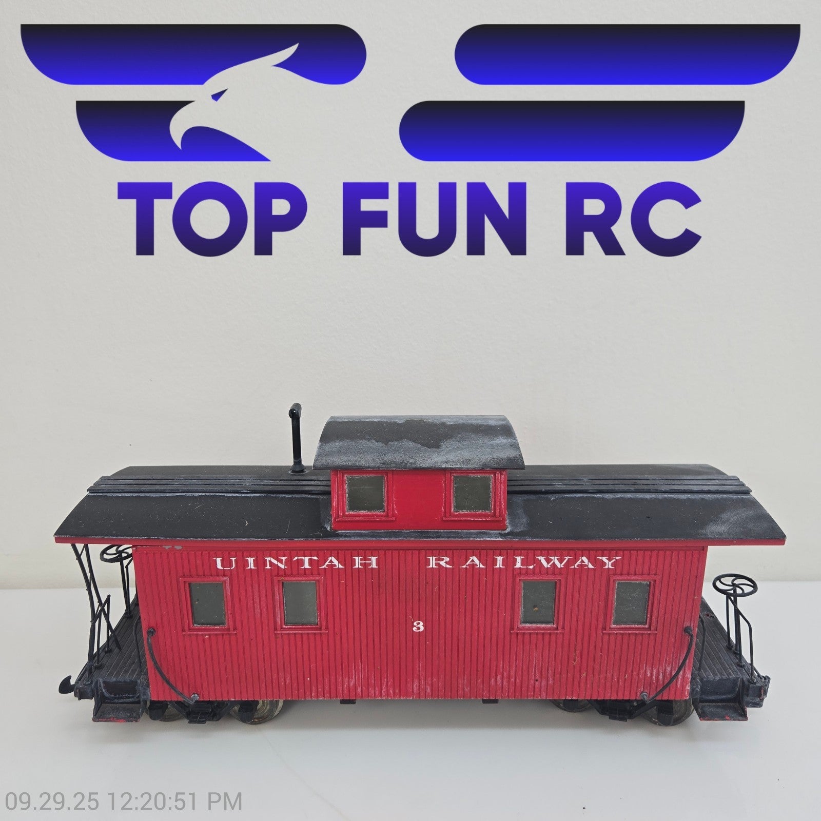 LGB G-Gauge 46650 Unitah Caboose Red