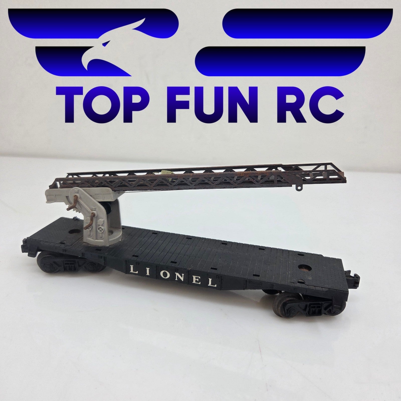 Lionel O-Gauge 6512 Cherry Picker Car "Missing Astronaut & Bucket"