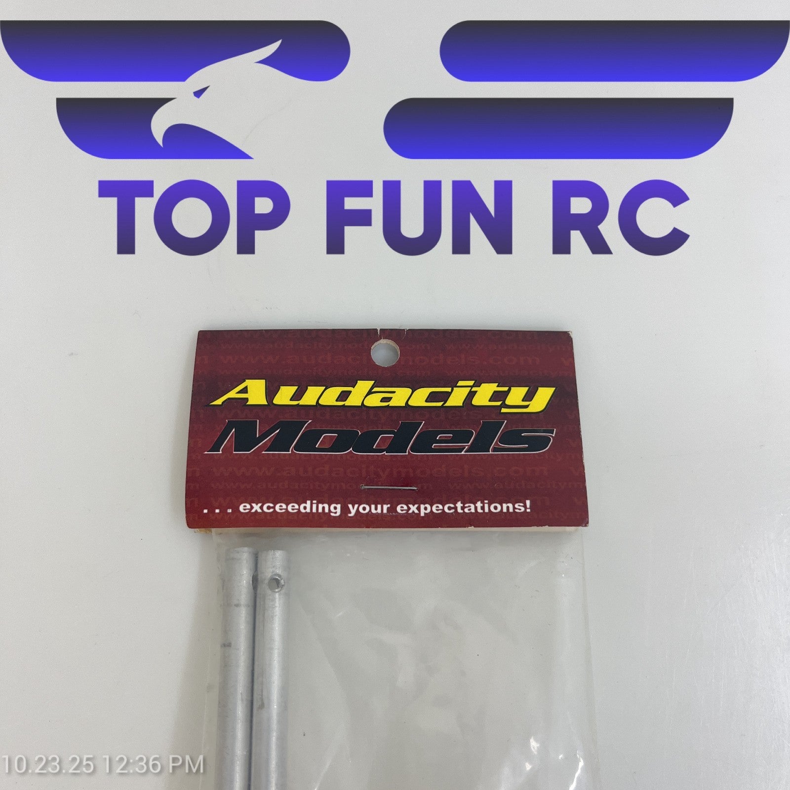 Audacity Models Tail Boom Support Rods For Panter Helicopter