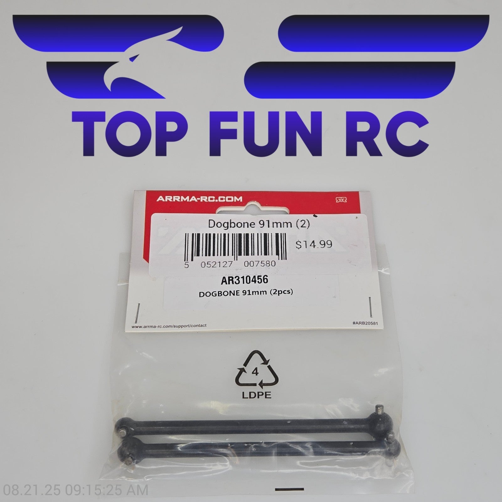 Arrma AR310456 Dogbone 91mm (2pcs)
