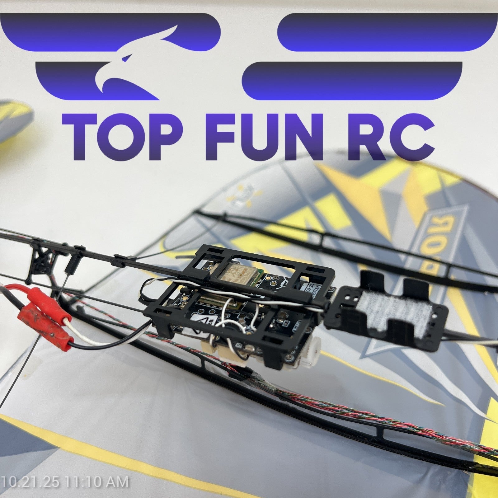 E-Flite UMX Night Vapor Ultra-Micro Slow Flyer Missing Tail Rudder