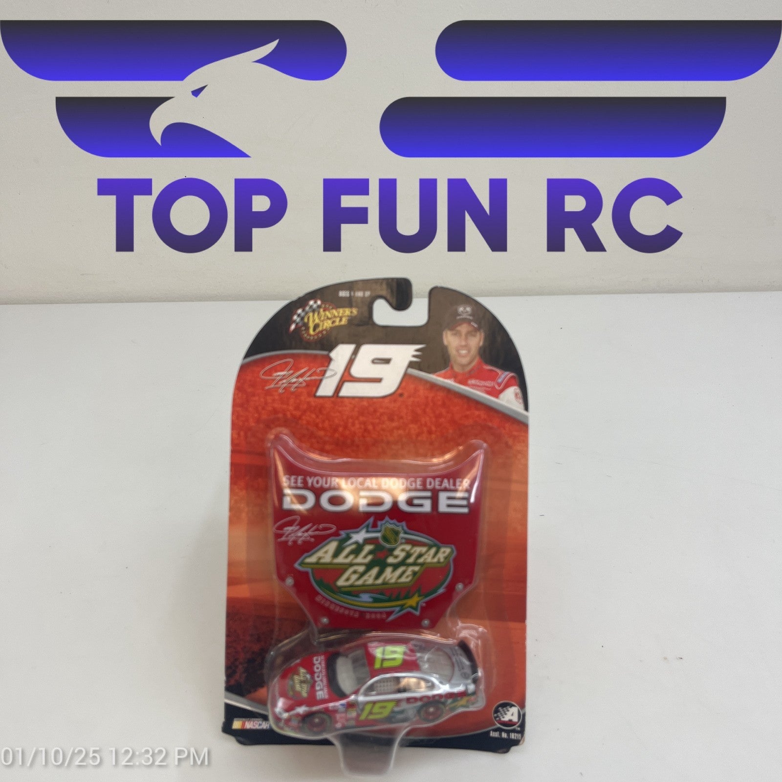 Winners Circle  Jeremy Mayfield NHL All-Star Game #19 Diecast