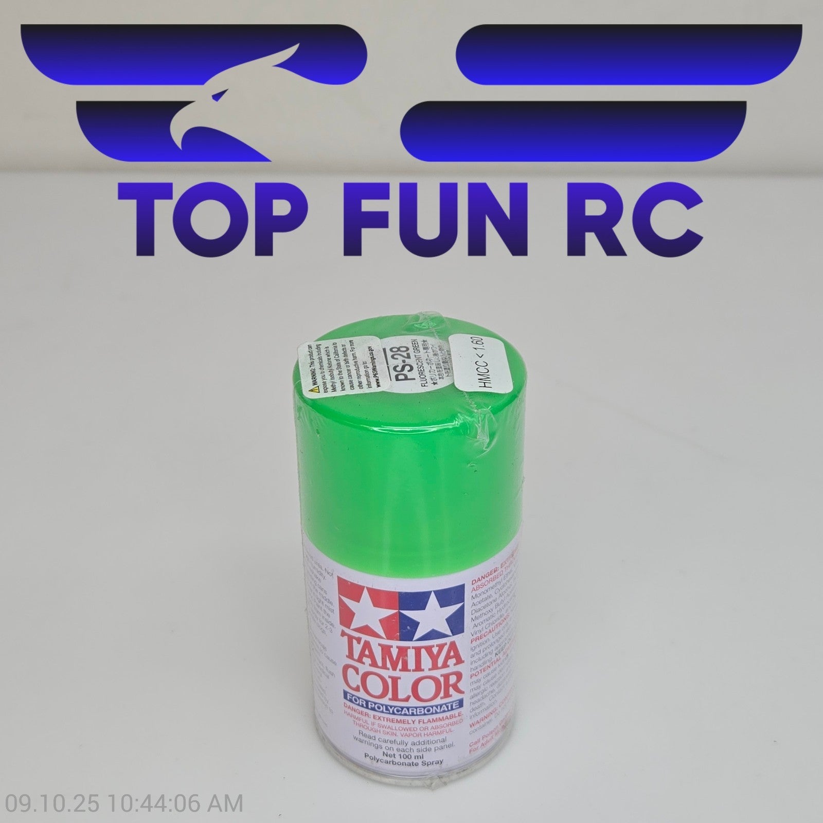 Tamiya Color PS-28 Fluorescent Green Polycarbonate Spray Paint 100ml