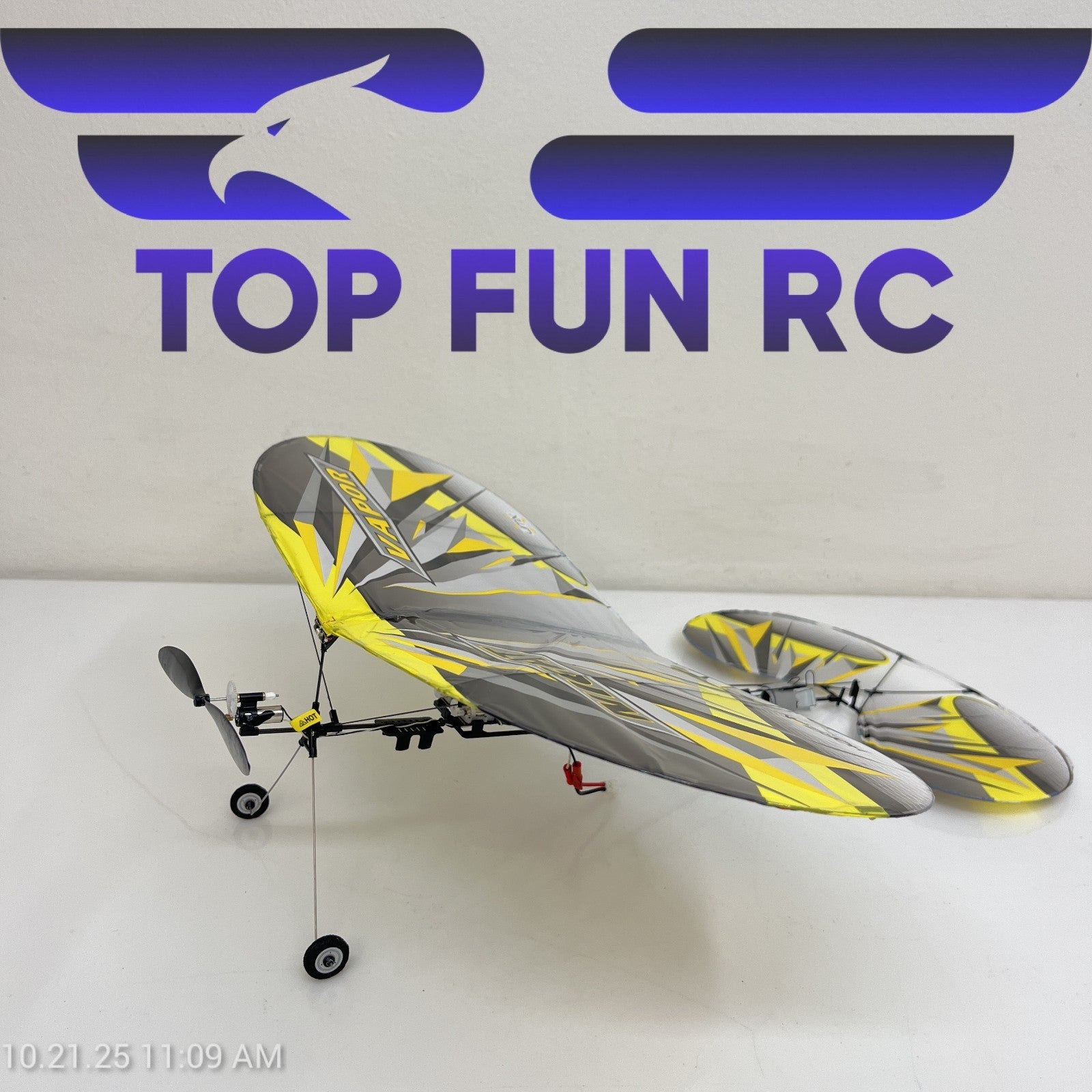 E-Flite UMX Night Vapor Ultra-Micro Slow Flyer Missing Tail Rudder
