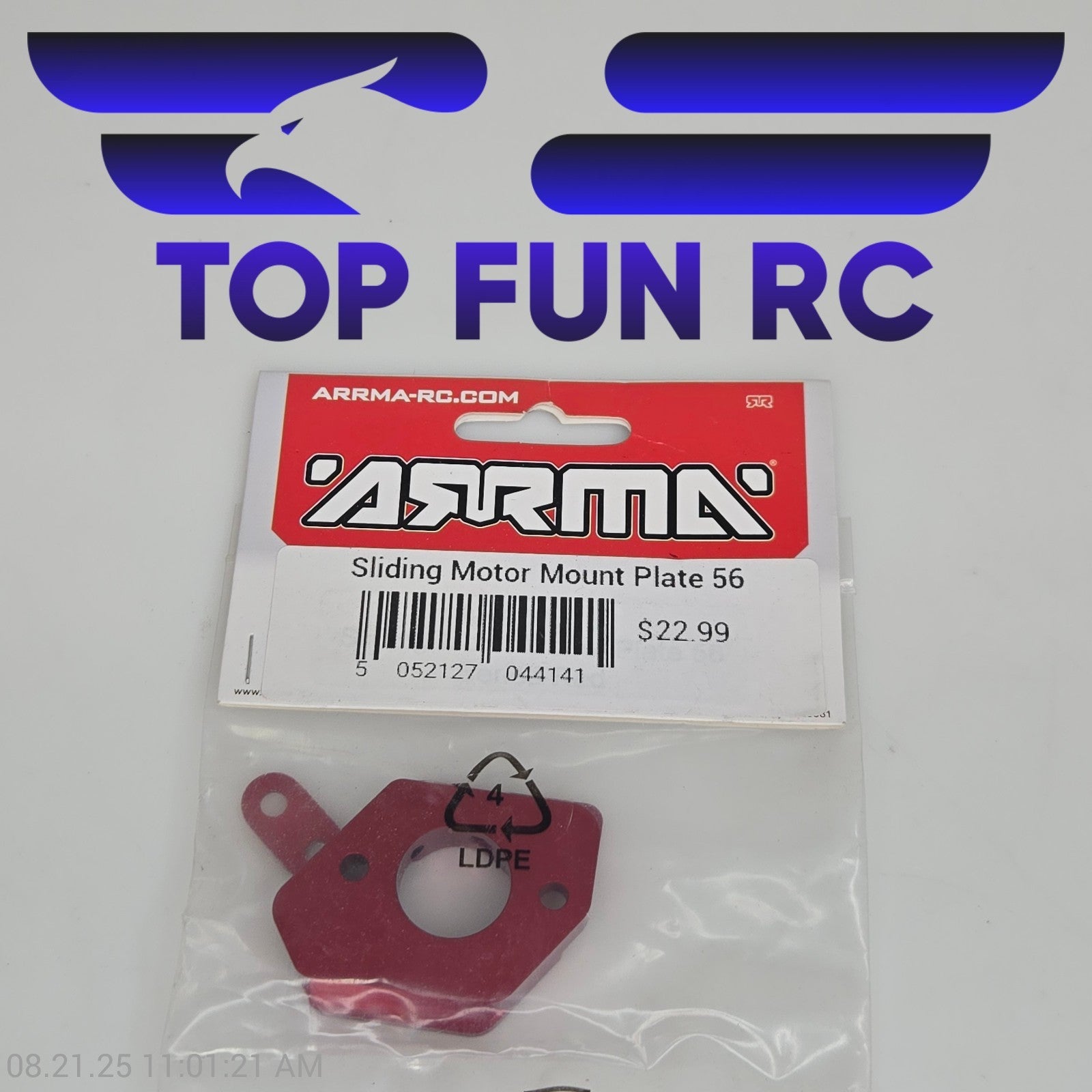 Arrma Sliding Motor Mount Plate 56