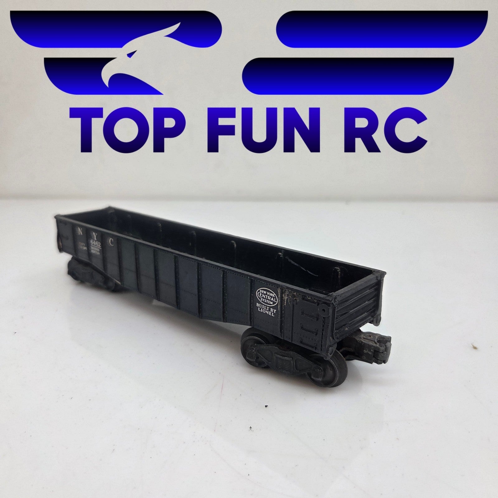 Lionel O-Gauge 6462 New York Central Black Gondola Car