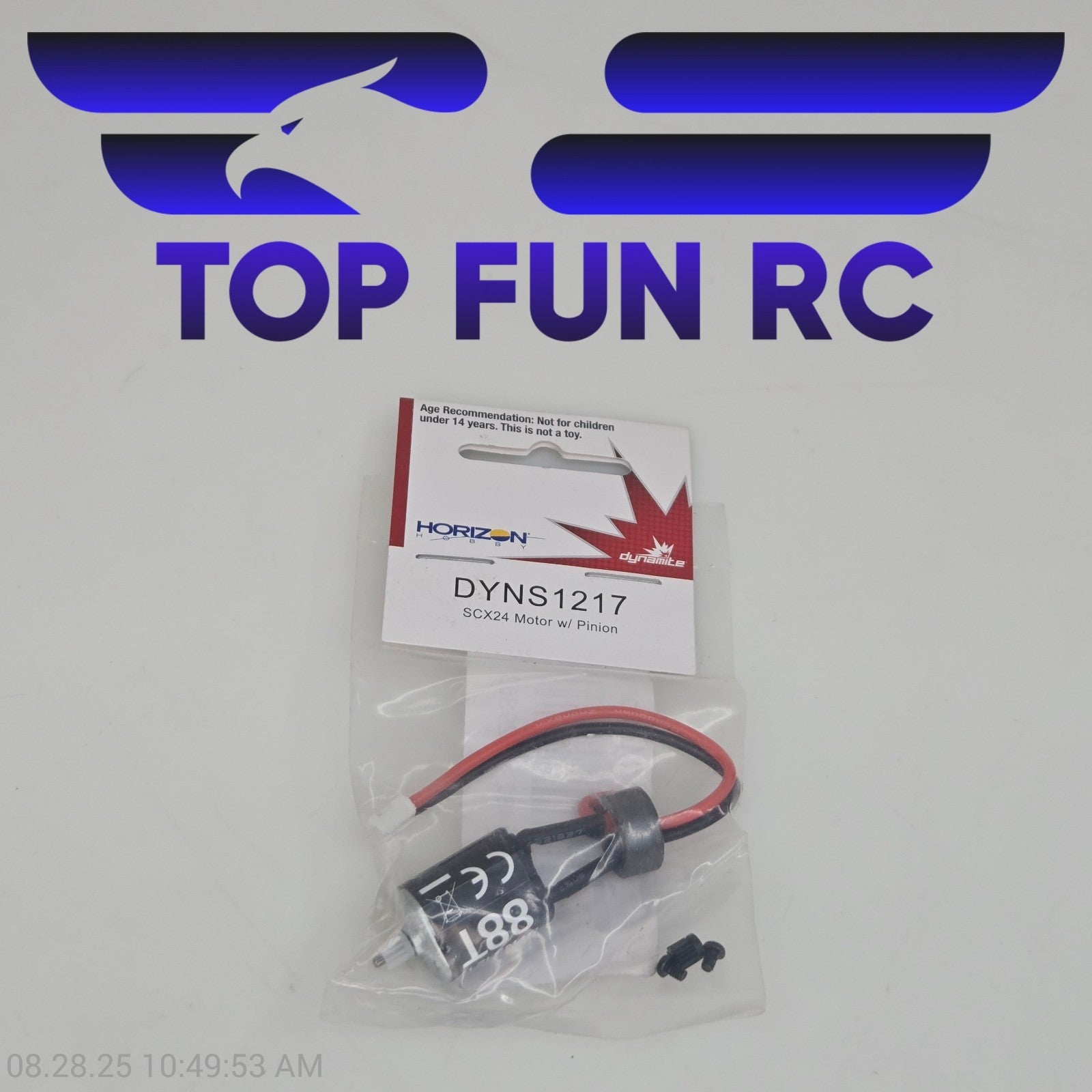 Dynamite DYNS1217 Motor w/ Pinion For SCX24
