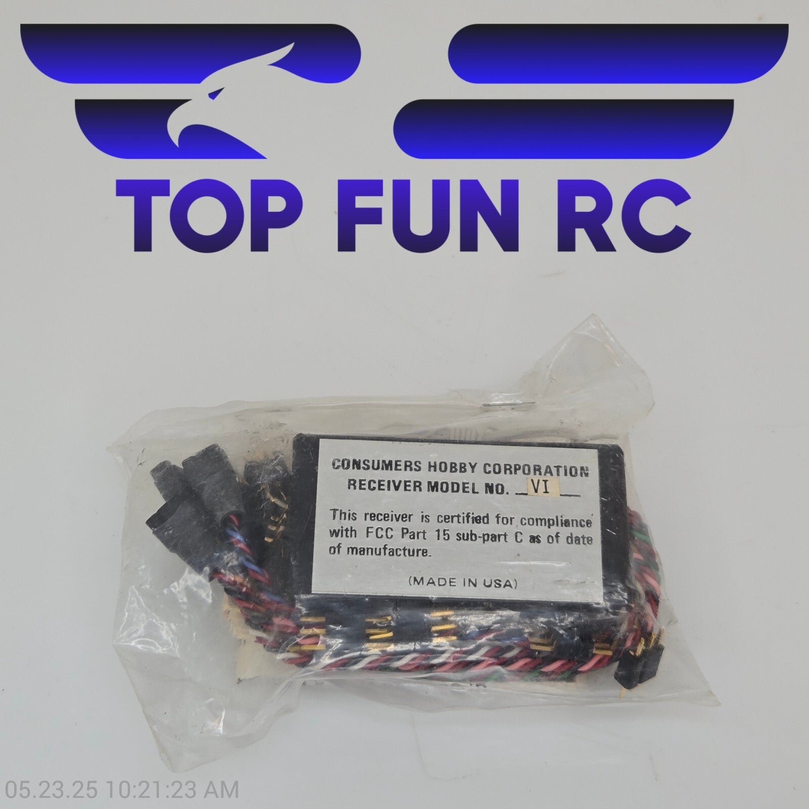 Consumers Hobby Corporation Receiver Model # VI