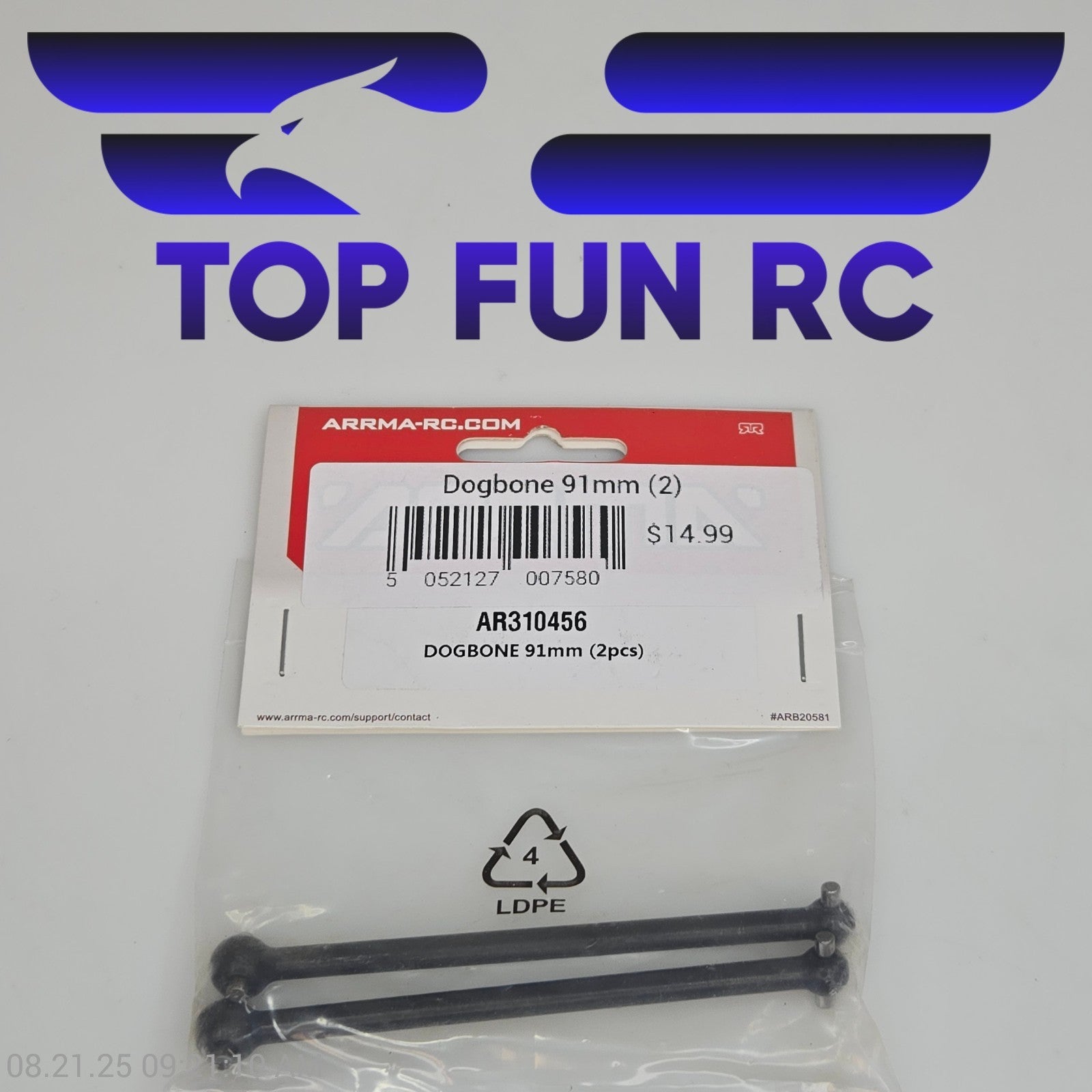 Arrma AR310456 Dogbone 91mm (2pcs)