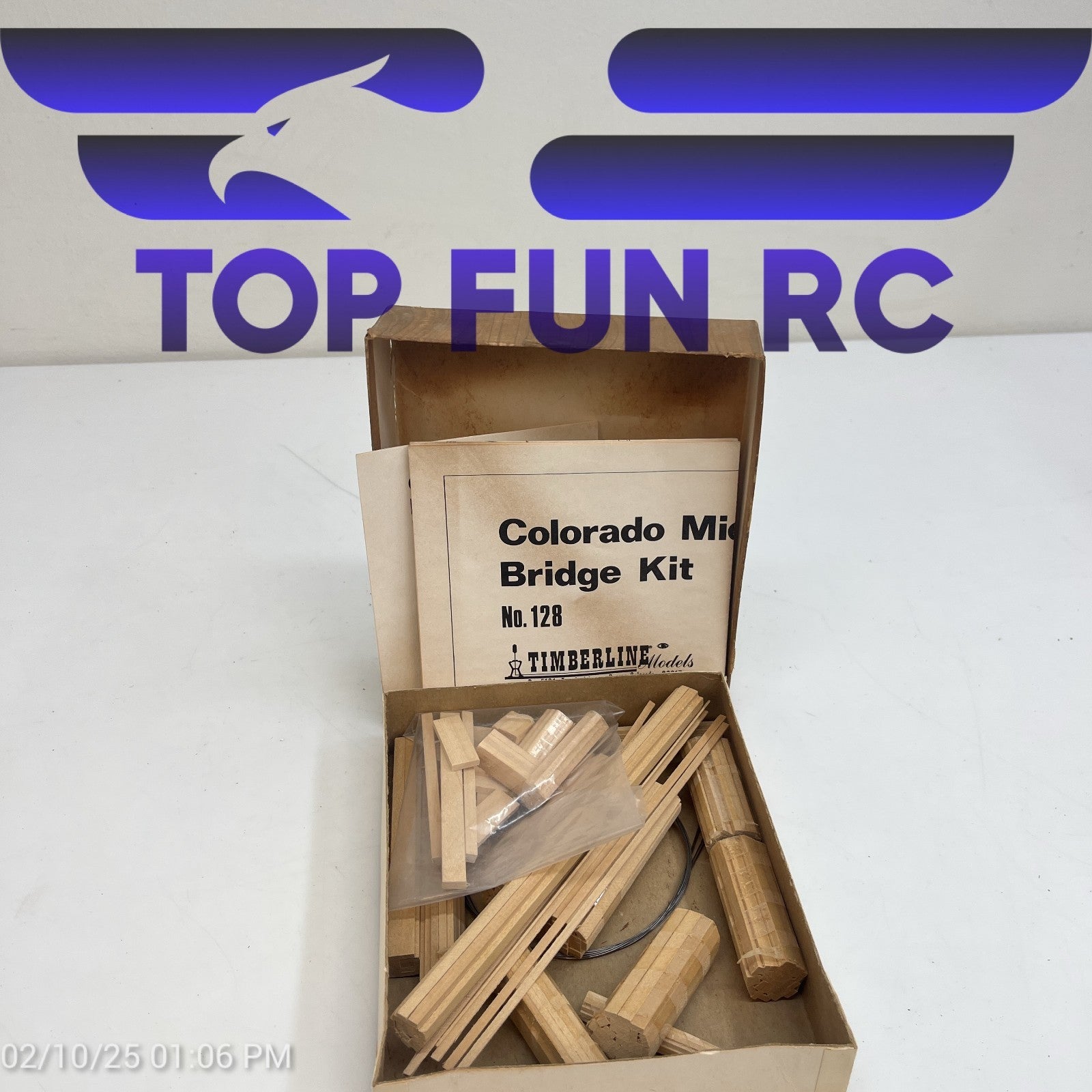 Timblerline HO-Gauge 2-in-1 Colorado Midland Bridge Kit No. 128