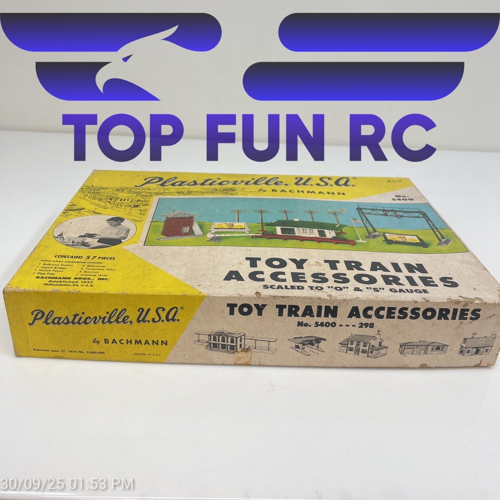 Plasticville By Bachmann O&S Gauge Toy Train Accessories #5400