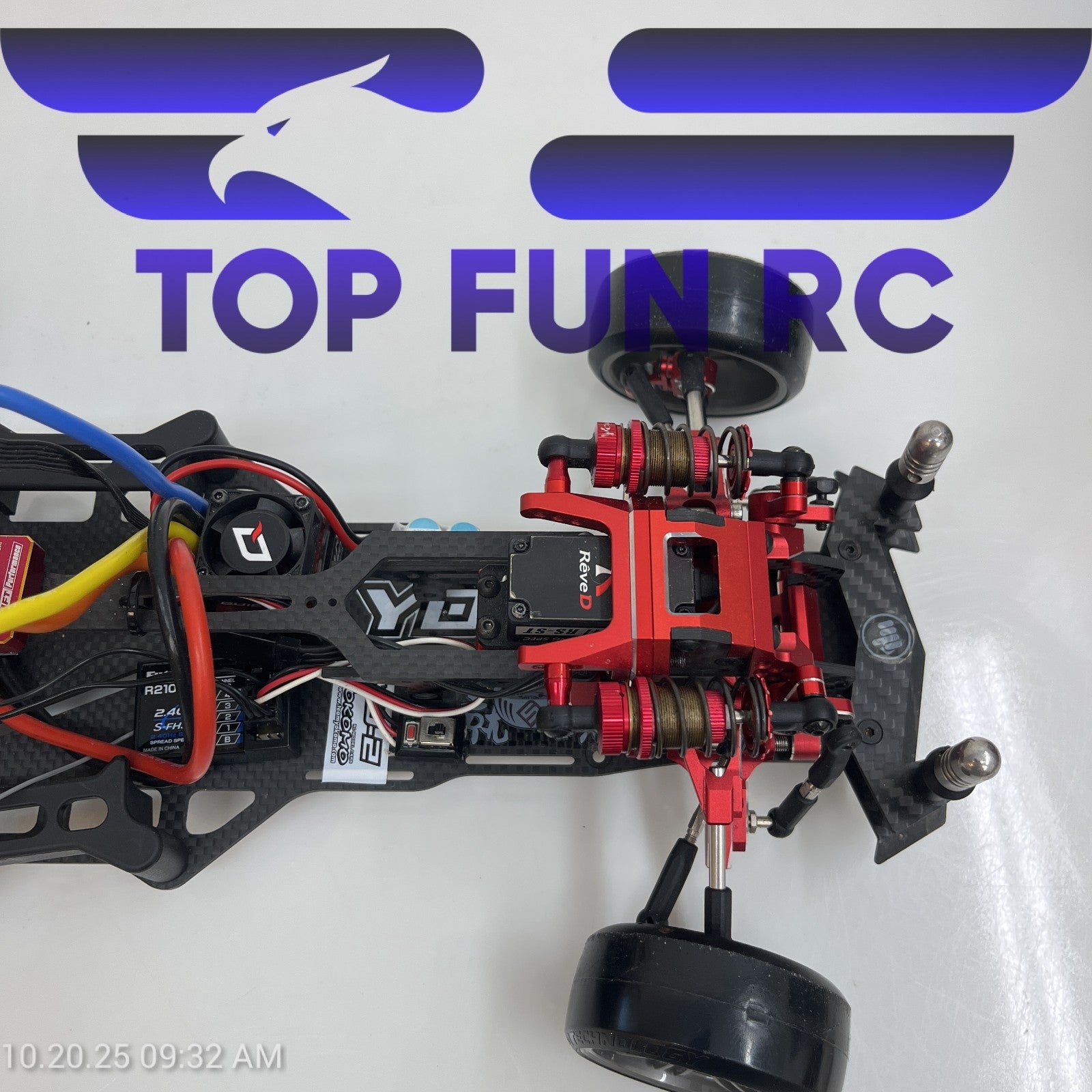 Yokomo YD-2 SX III 1/10 Scale Drift Car w/ Shark Rhino Front End