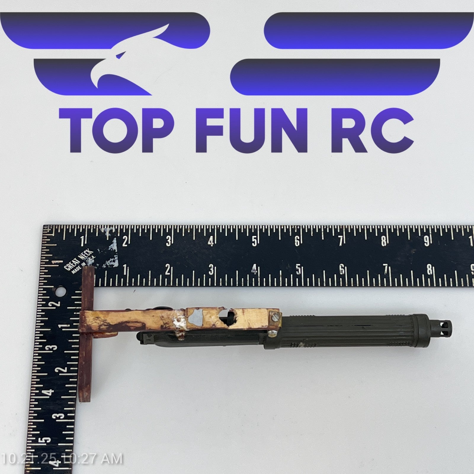 Vickers Aircraft 7-1/3 Scale Machine gun w/Windscreen UNK manufacture