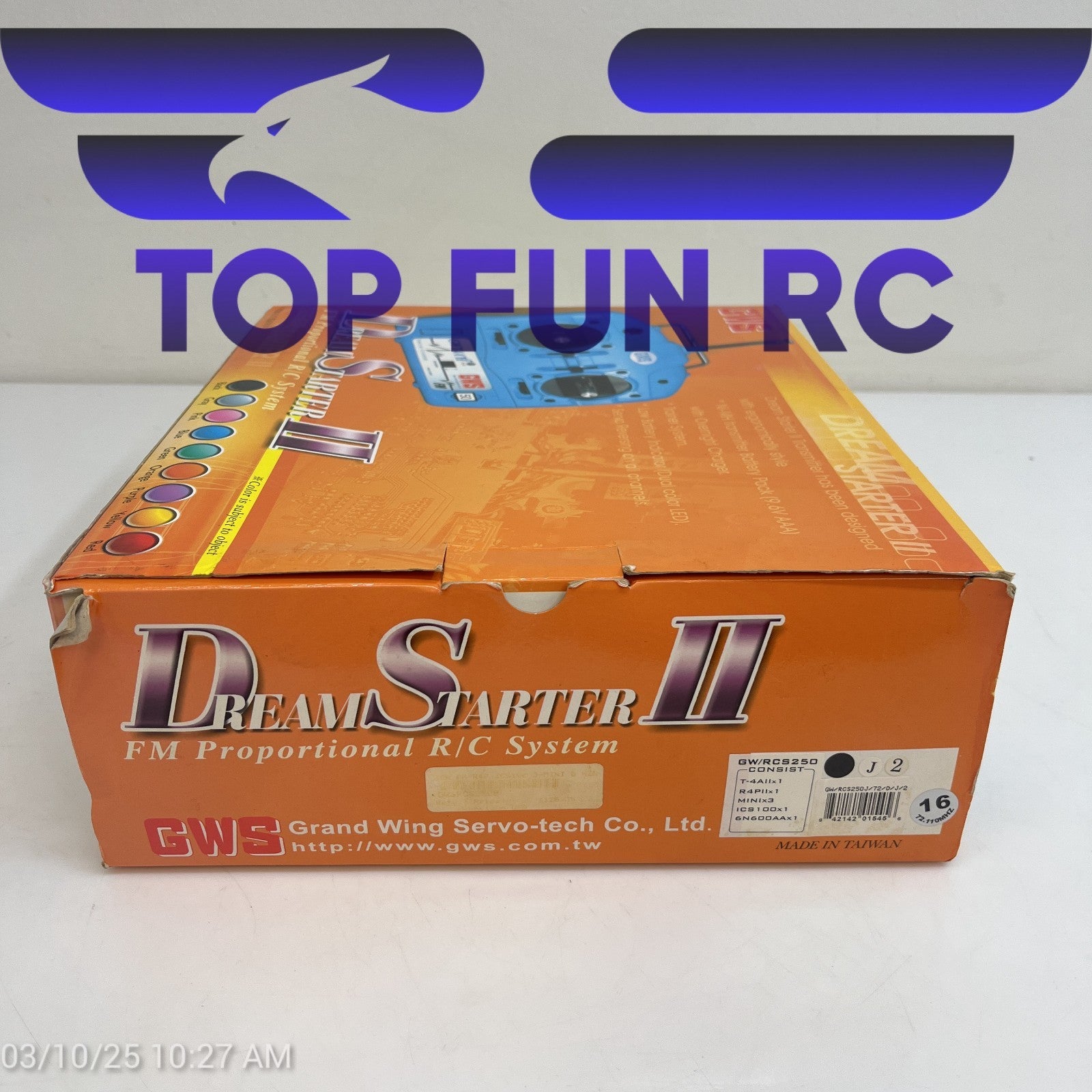 GWS Dream Starter II FM Proportional RC System