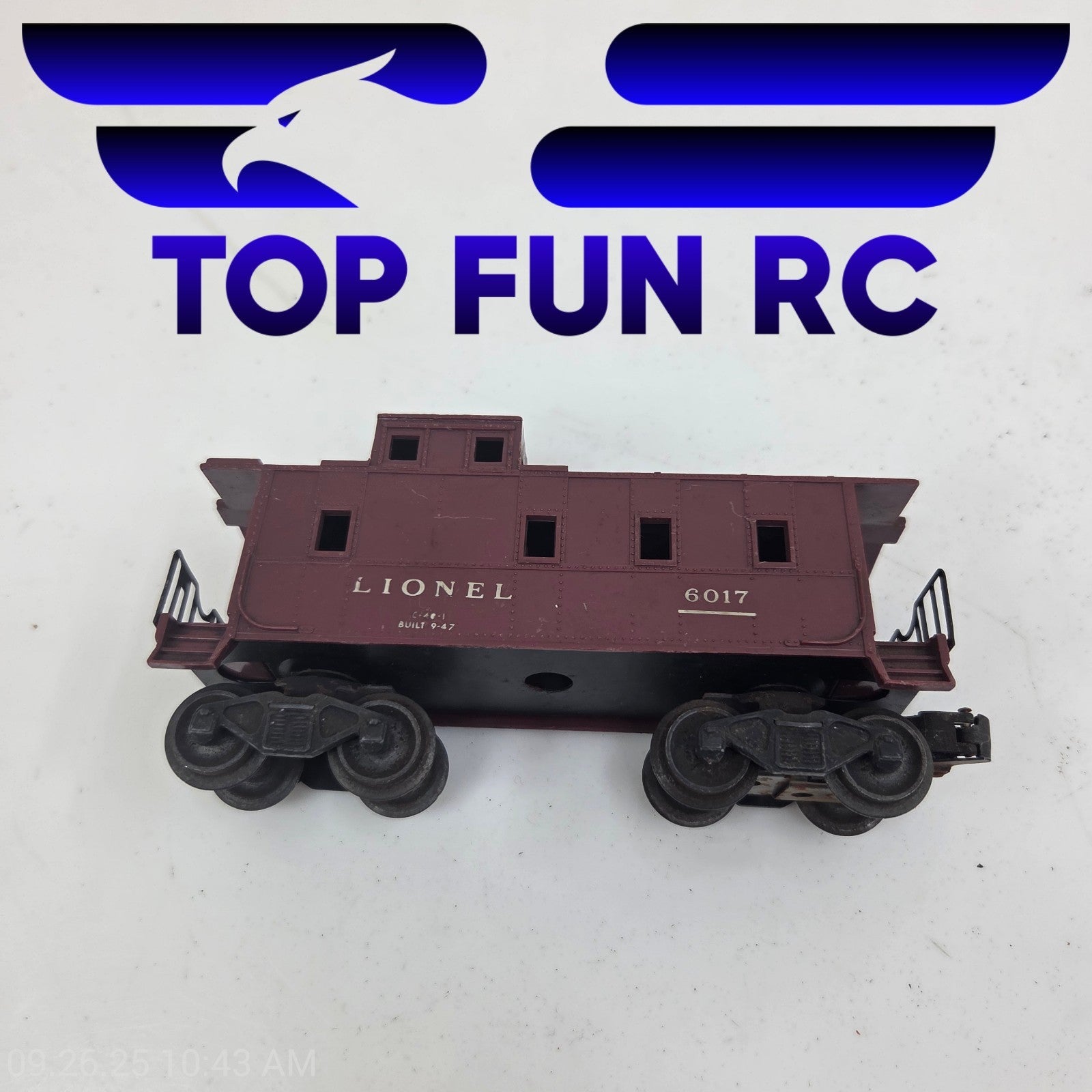 Lionel O-Gauge 6017 Caboose