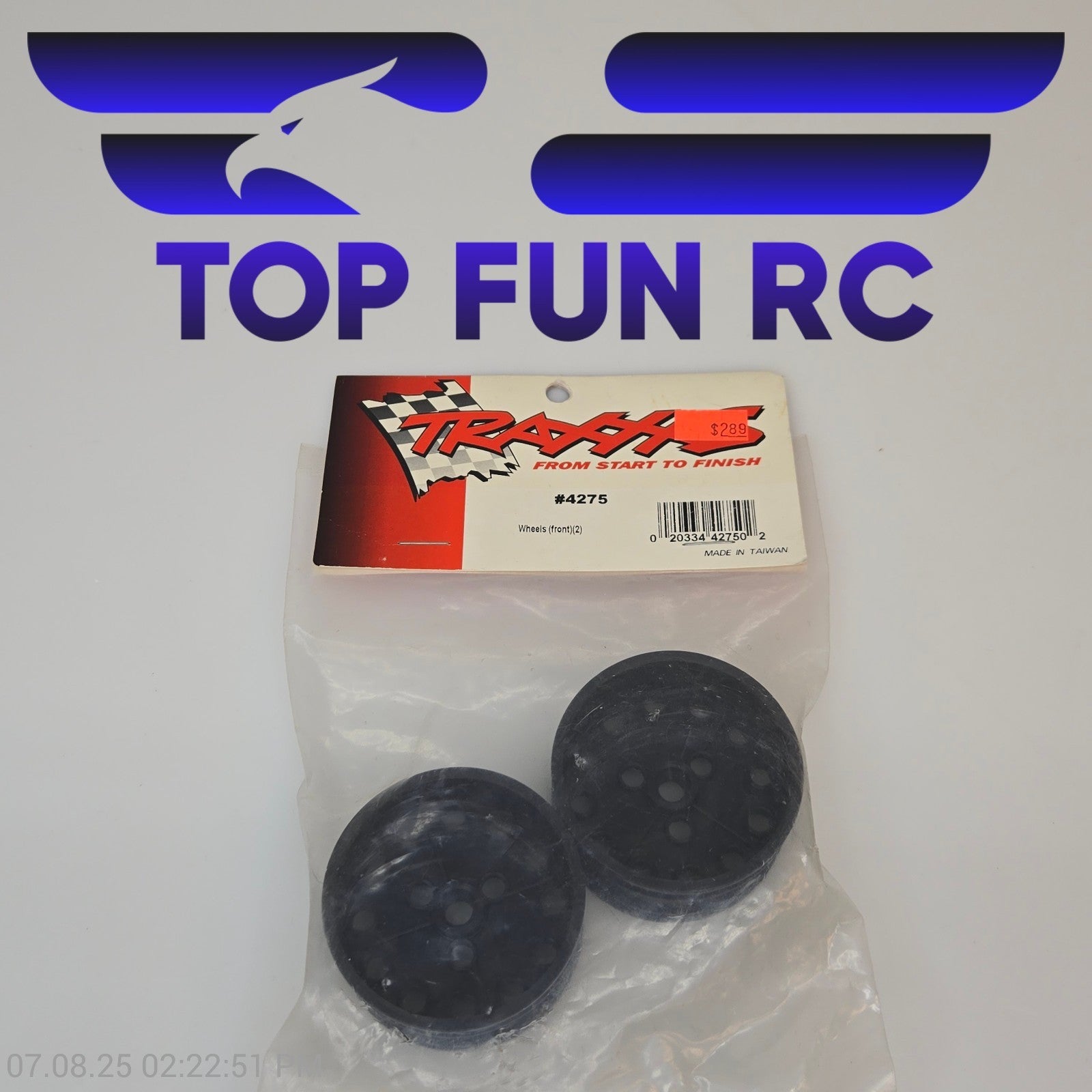 Traxxas 4275 Wheels Front (2) For TRX