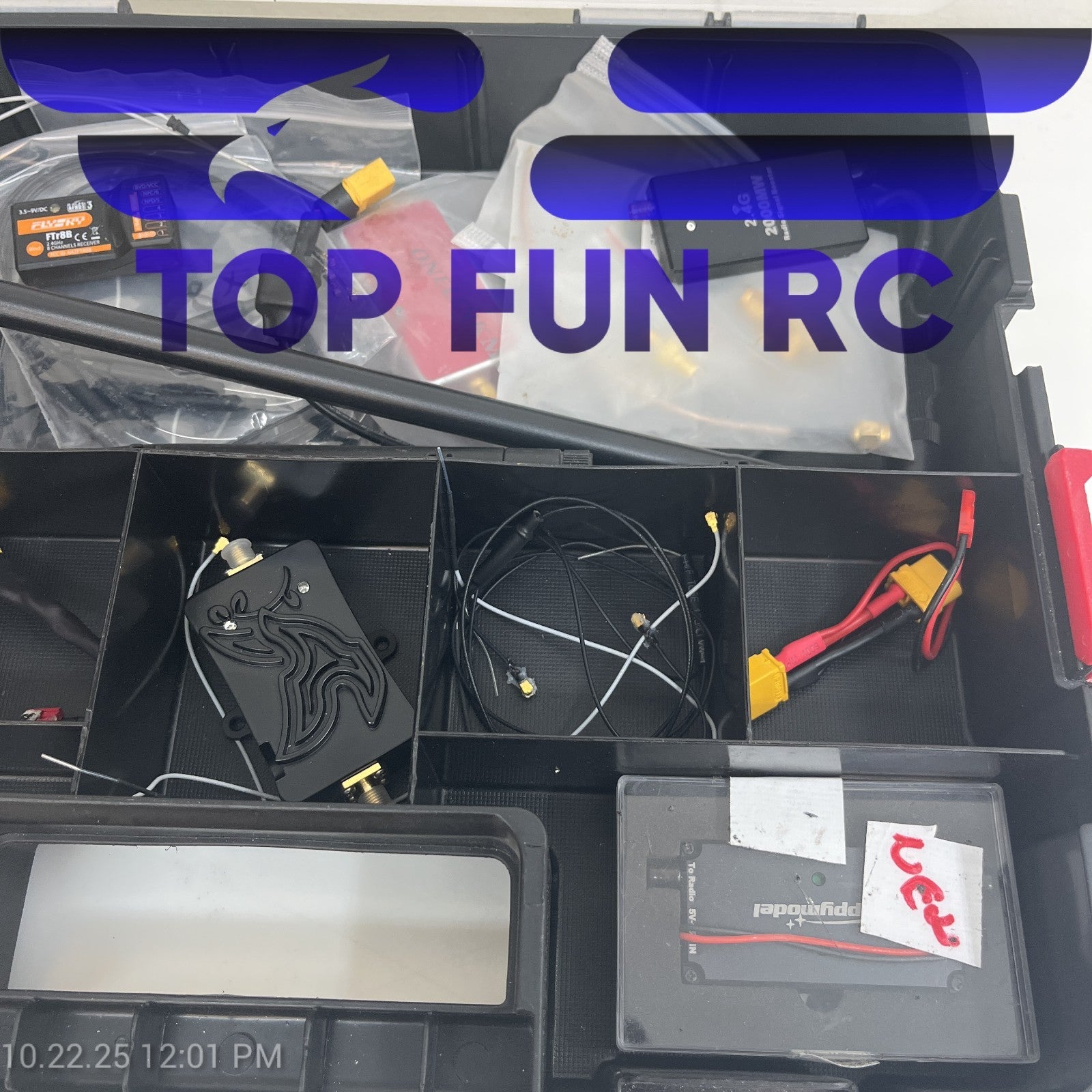 RC Assorted Electronics Flysky FTr8B Receiver, Signal Boosters & Plugs Misc.