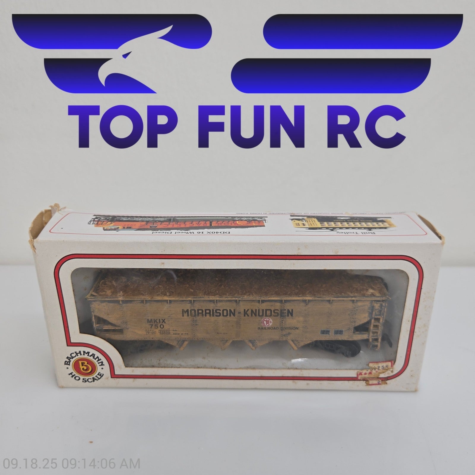 Bachmann HO Scale 43-1006-K7 42' Open Quad Offset Hopper Morrison-Knudsen
