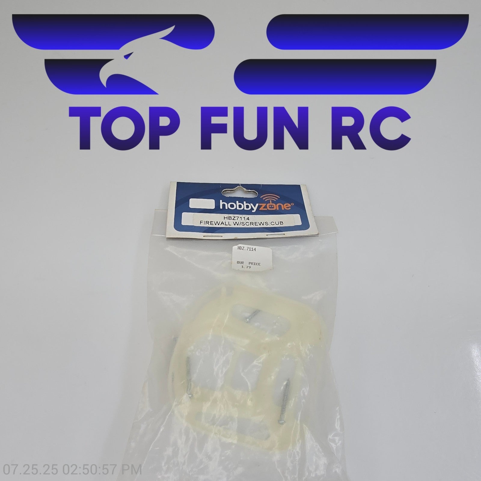 Hobby Zone HBZ7114 Firewall w/ Screw For Cub Airplane