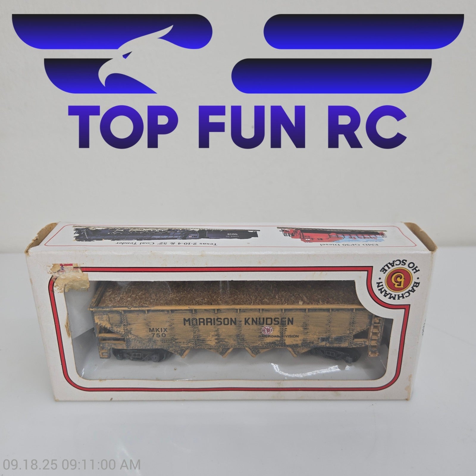 Bachmann HO Scale 43-1006-K7 42' Open Quad Offset Hopper Morrison-Knudsen