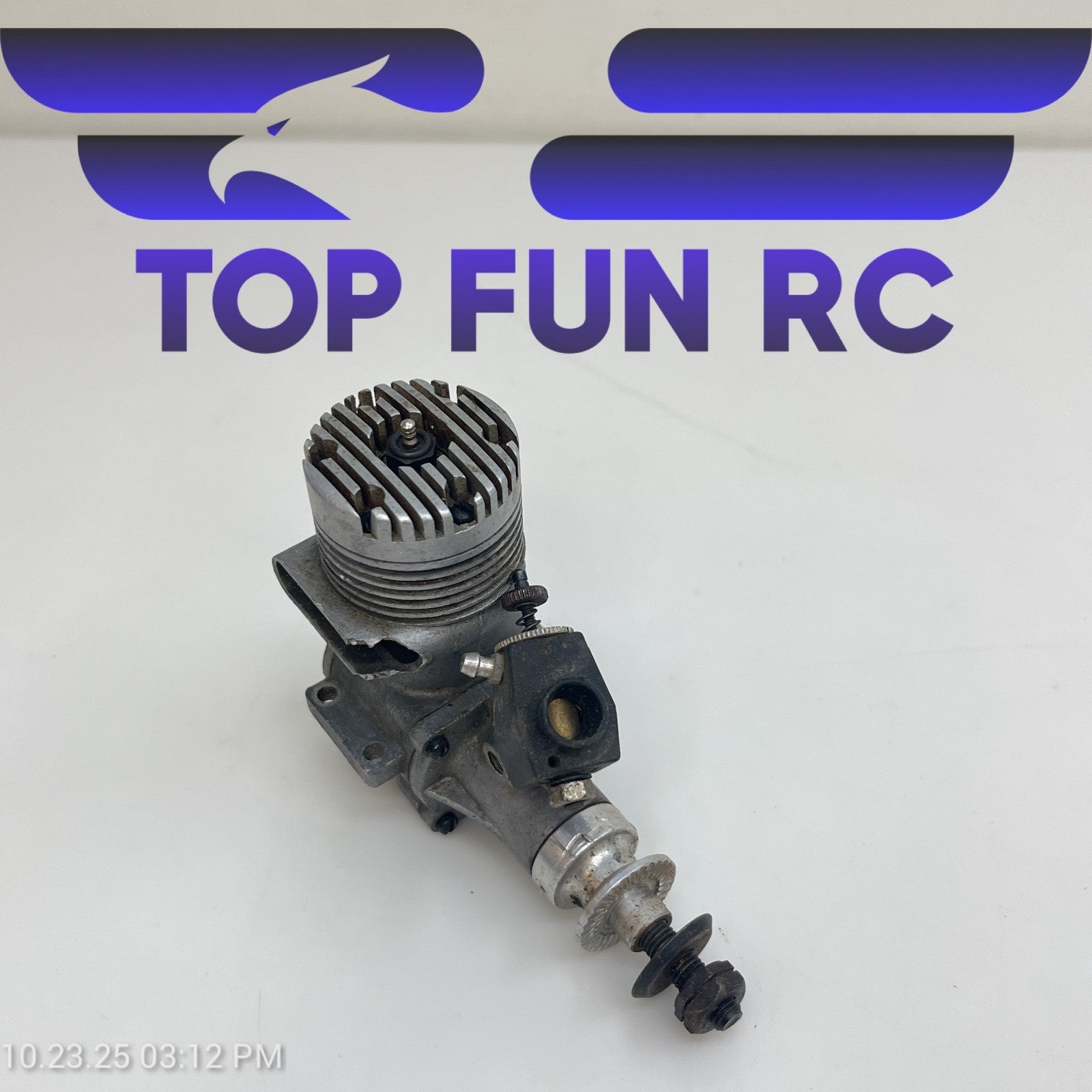 K&B Torpedo 40 Nitro Airplane Engine FOR PARTS!