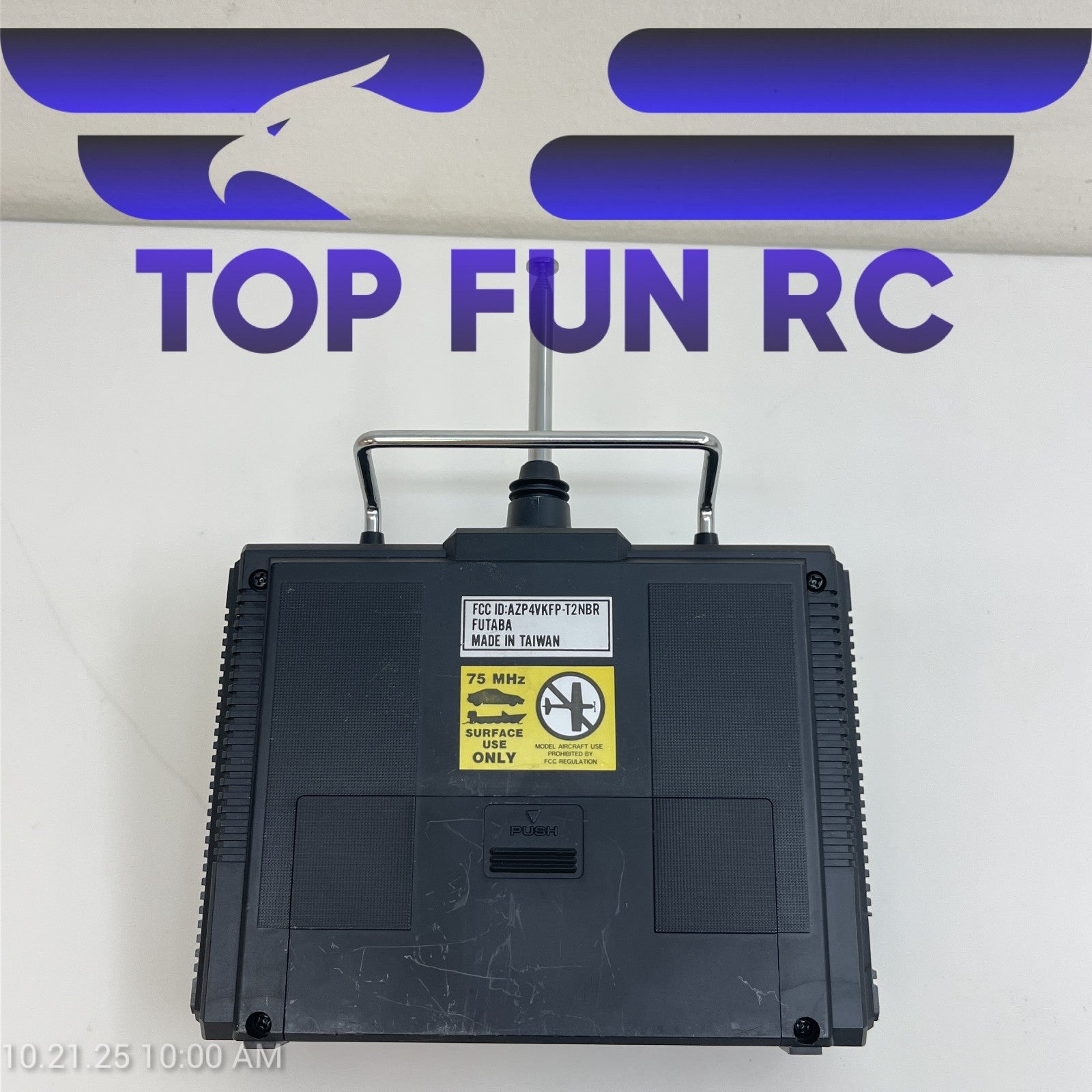 Futaba FP-T2NBR Attack-R Transmitter w/ Futaba FP-R102JE 2-Channel Receiver