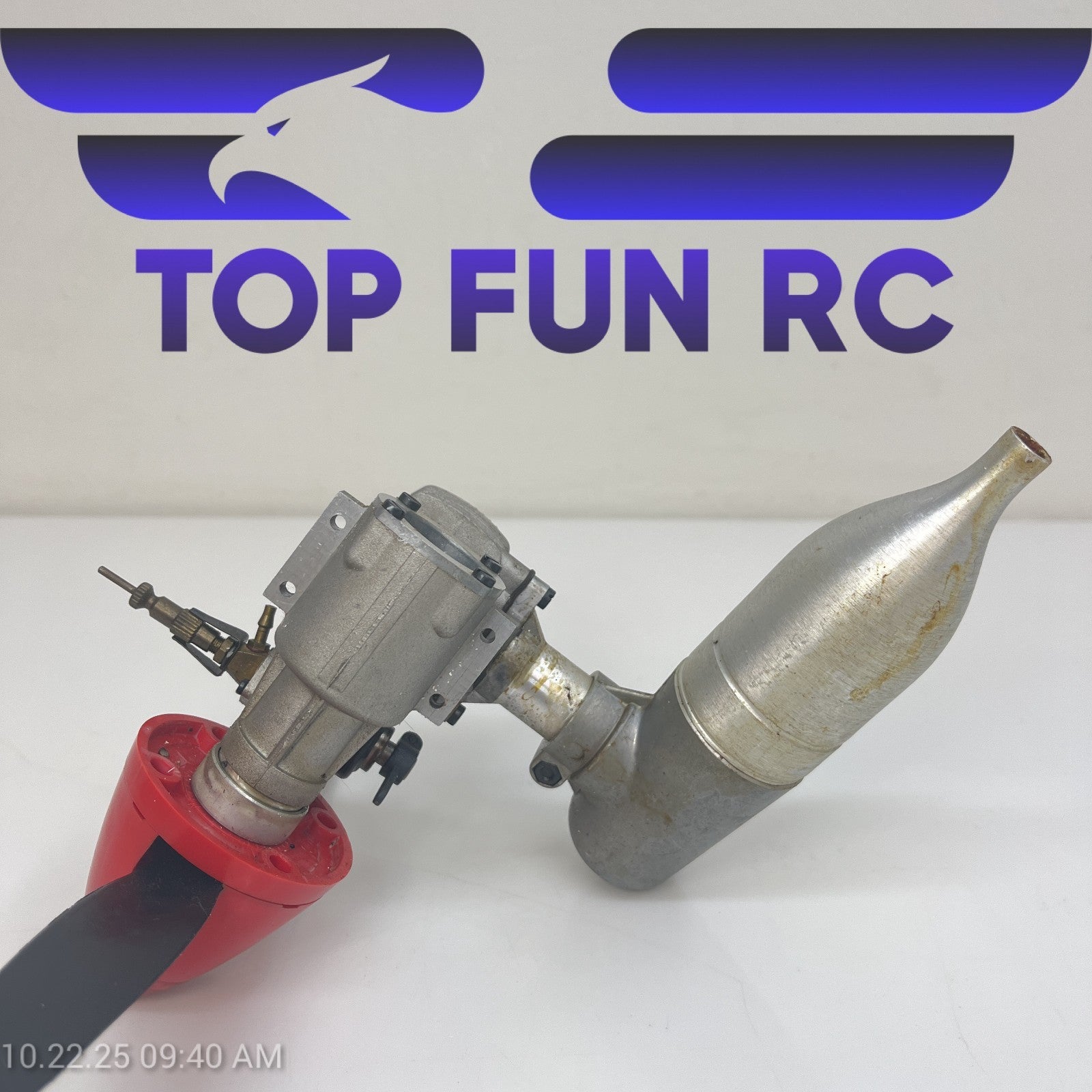 Super Tigre 45  ABC Control Line Engine For Stunt Airplanes w/ Spinner & Muffler